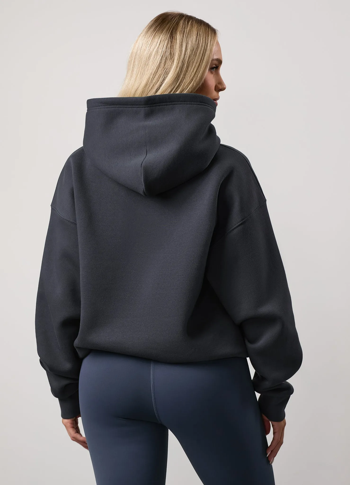 Gym King 365 Relaxed Fit Fleece Hood - Midnight Blue sold by The Gym King product image thumbnail 3