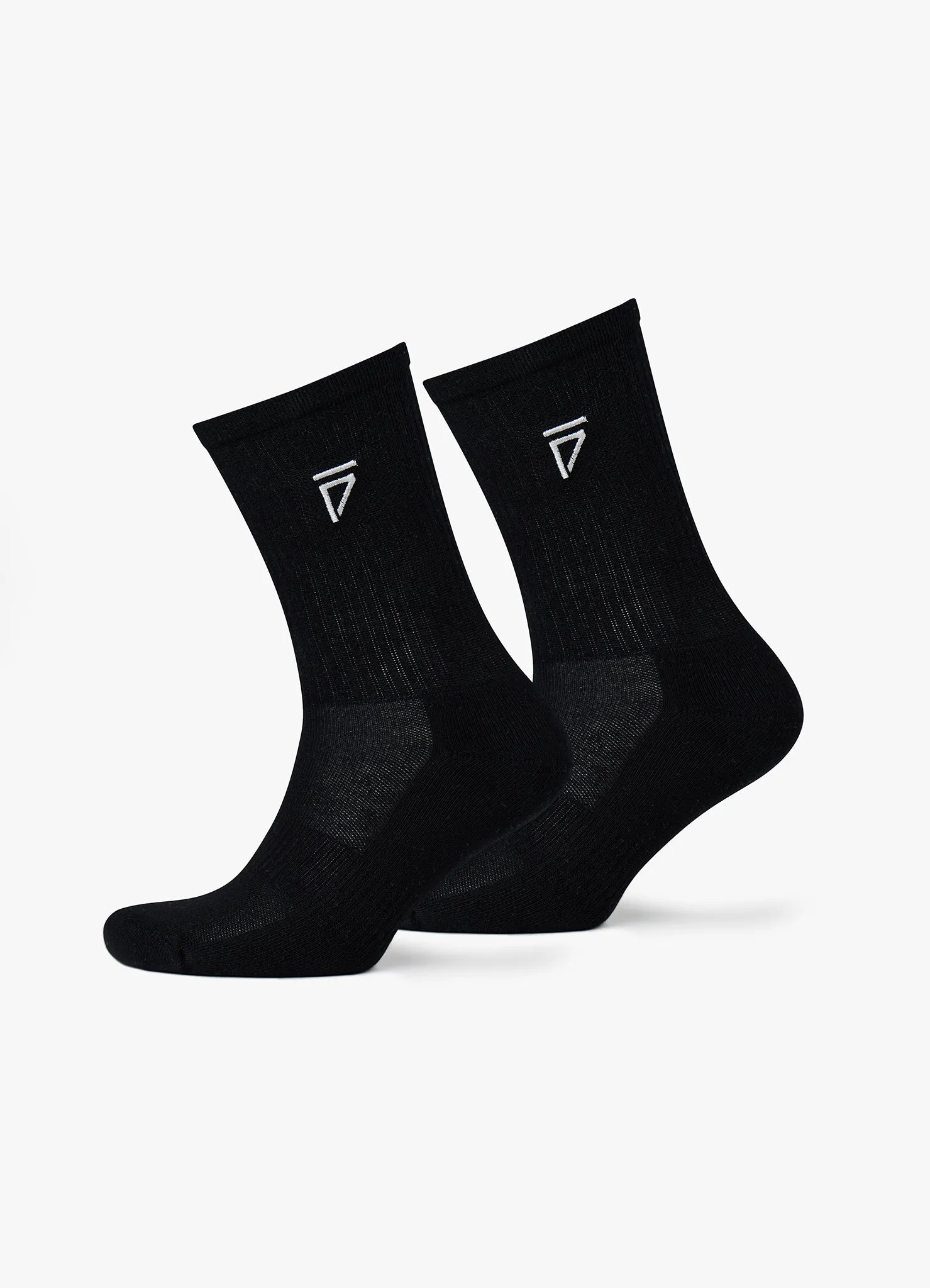 Gym King Fight Division Socks (2pk) - Black/White sold by The Gym King product image thumbnail 3