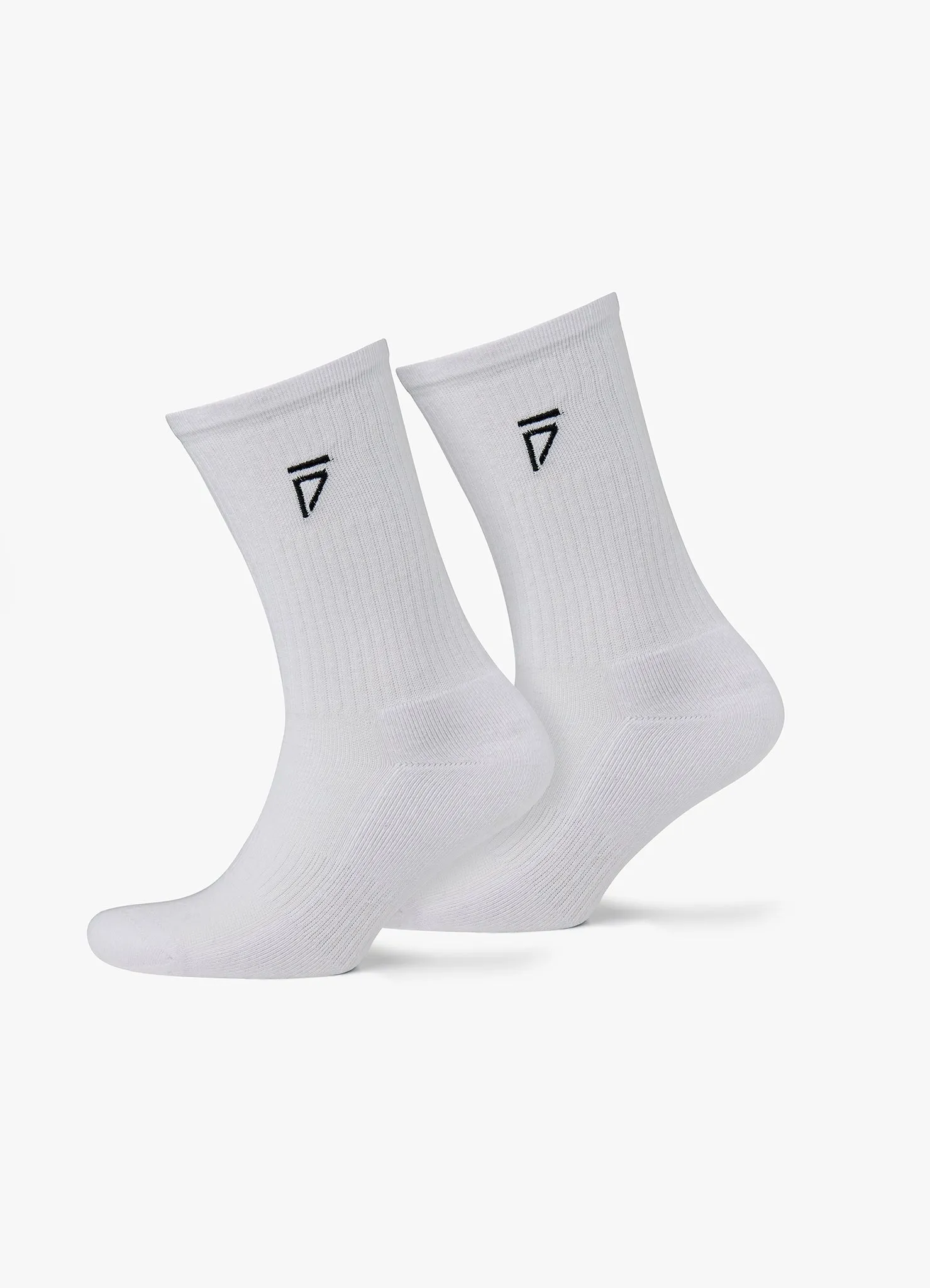 Gym King Fight Division Socks (2pk) - Black/White sold by The Gym King product image thumbnail 4