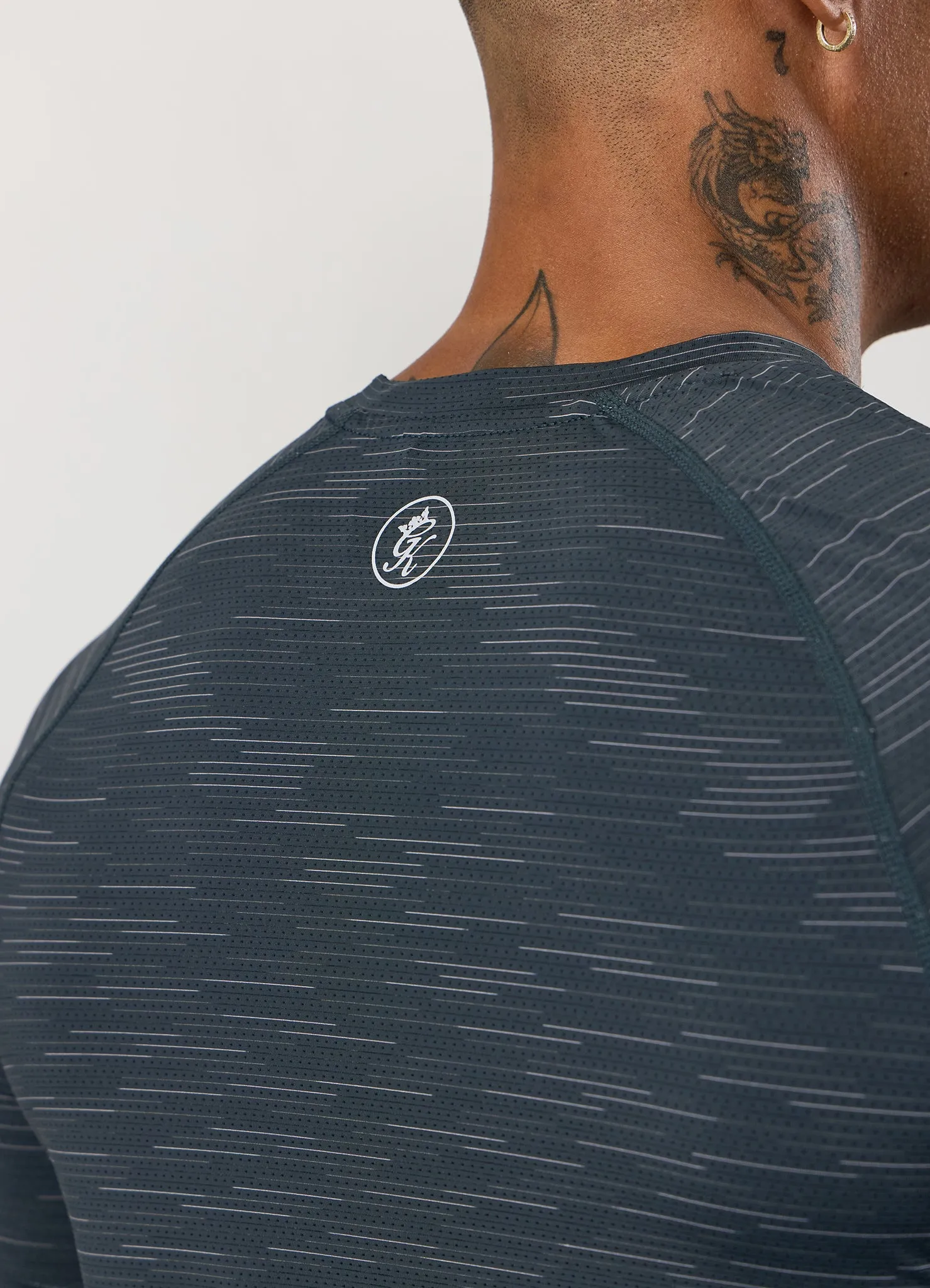 Gym King Energy Grindle Tee - Graphite Grindle sold by The Gym King product image thumbnail 4