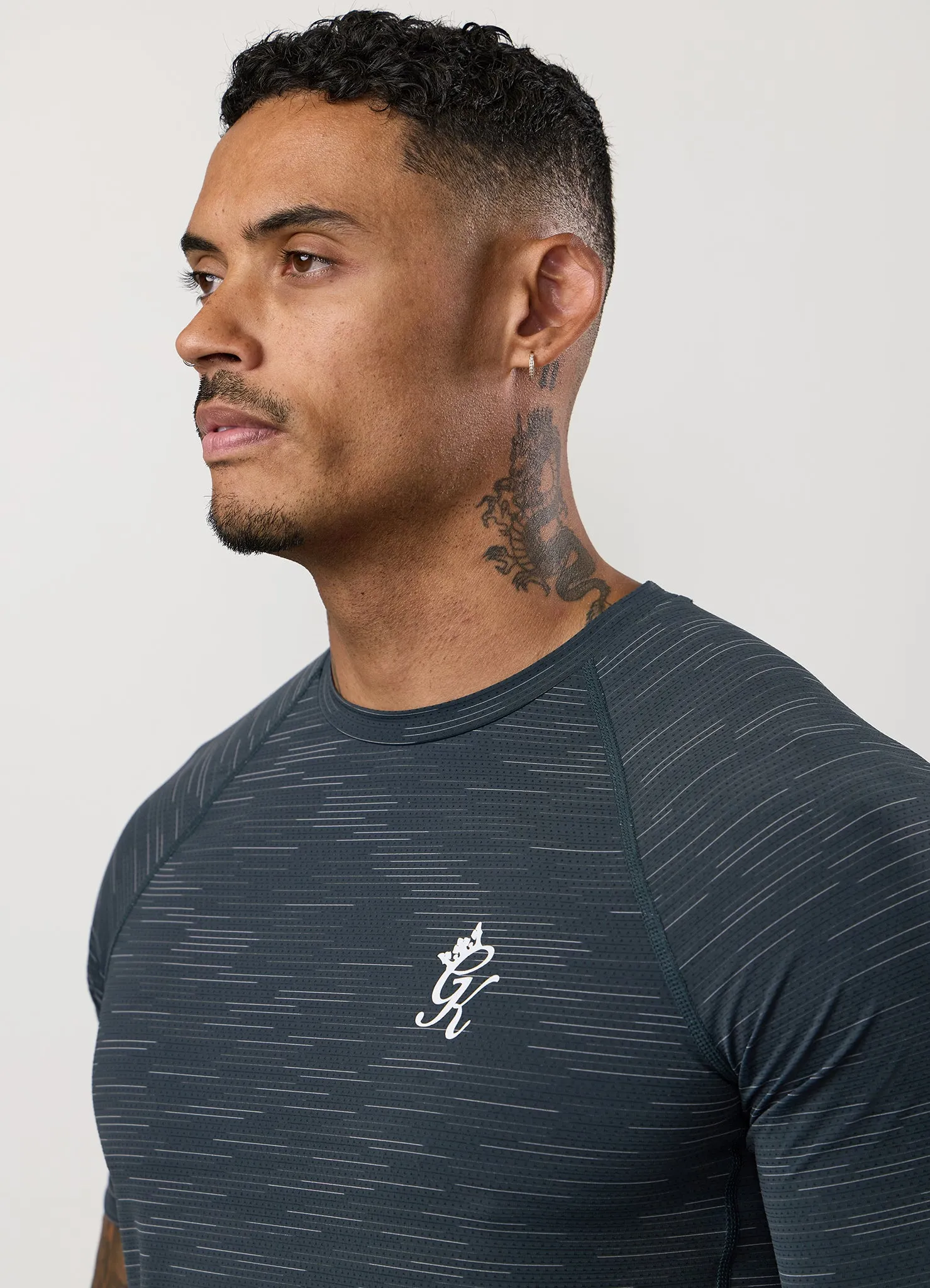 Gym King Energy Grindle Tee - Graphite Grindle sold by The Gym King product image thumbnail 5