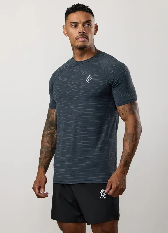 Gym King Energy Grindle Tee - Graphite Grindle sold by The Gym King
