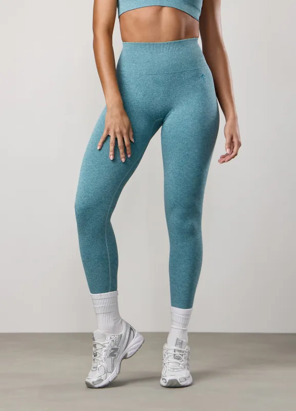 Gym King Sculpt Marl Legging - Sea Mist sold by The Gym King
