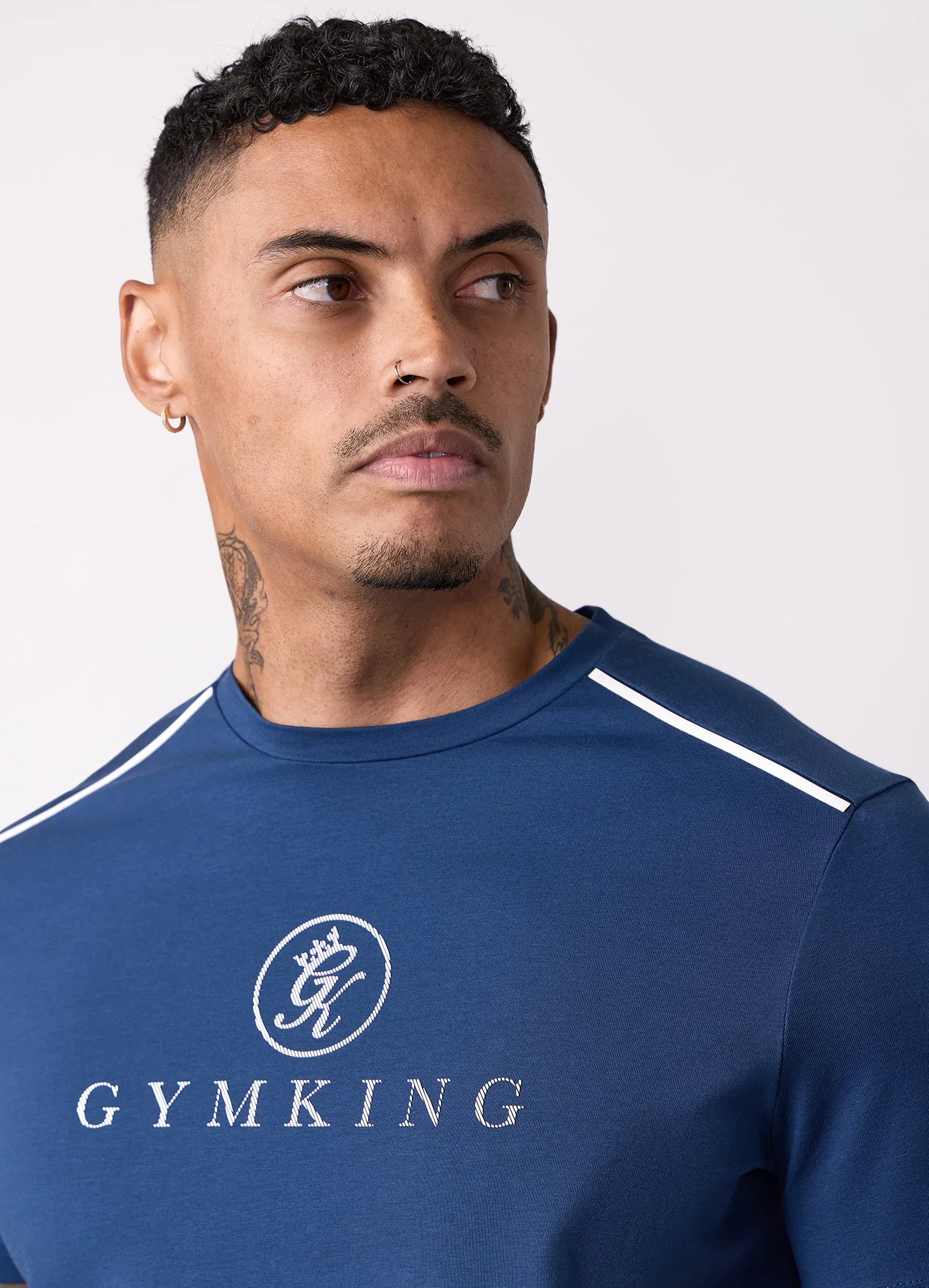 Gym King Pro V2 Tee - Moonlight Blue sold by The Gym King product image thumbnail 5