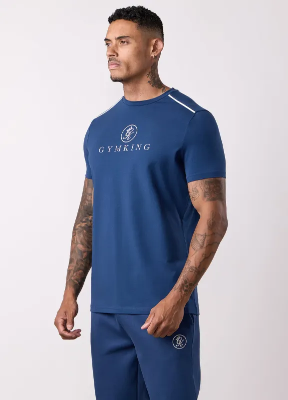 Gym King Pro V2 Tee - Moonlight Blue sold by The Gym King