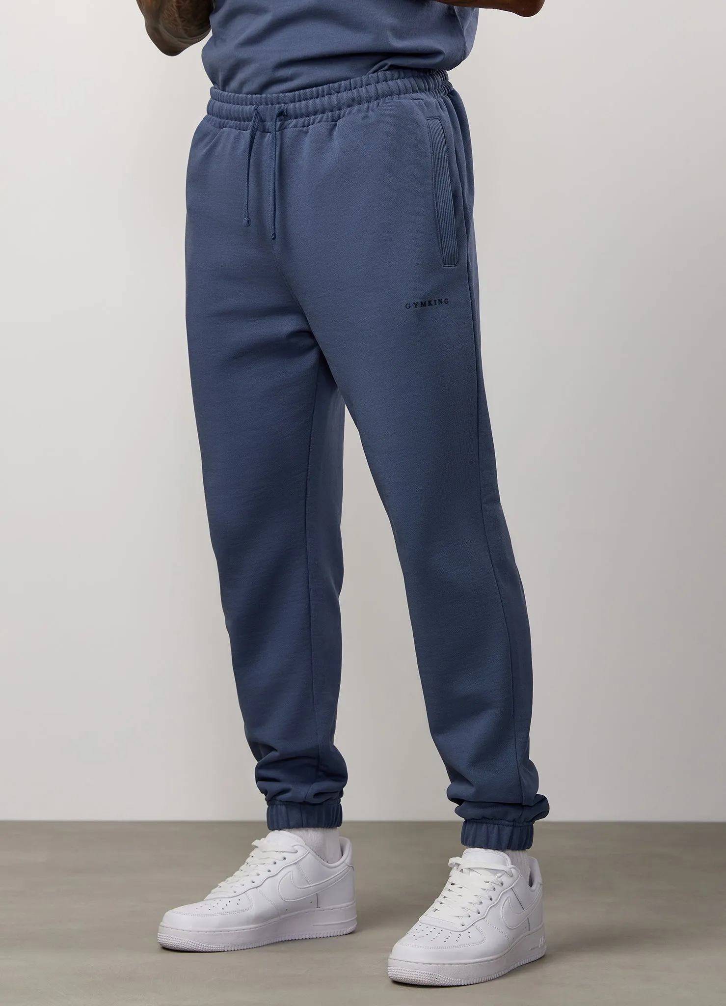 Gym King Linear Loopback Jogger - Deep Sea Blue sold by The Gym King