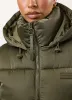 Gym King Cropped Padded Jacket - Iridescent Khaki sold by The Gym King