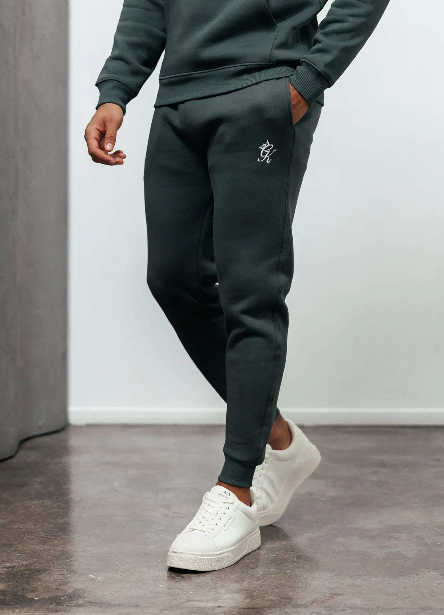 Gym King Fundamental Fleece Jogger - Forest Green sold by The Gym King