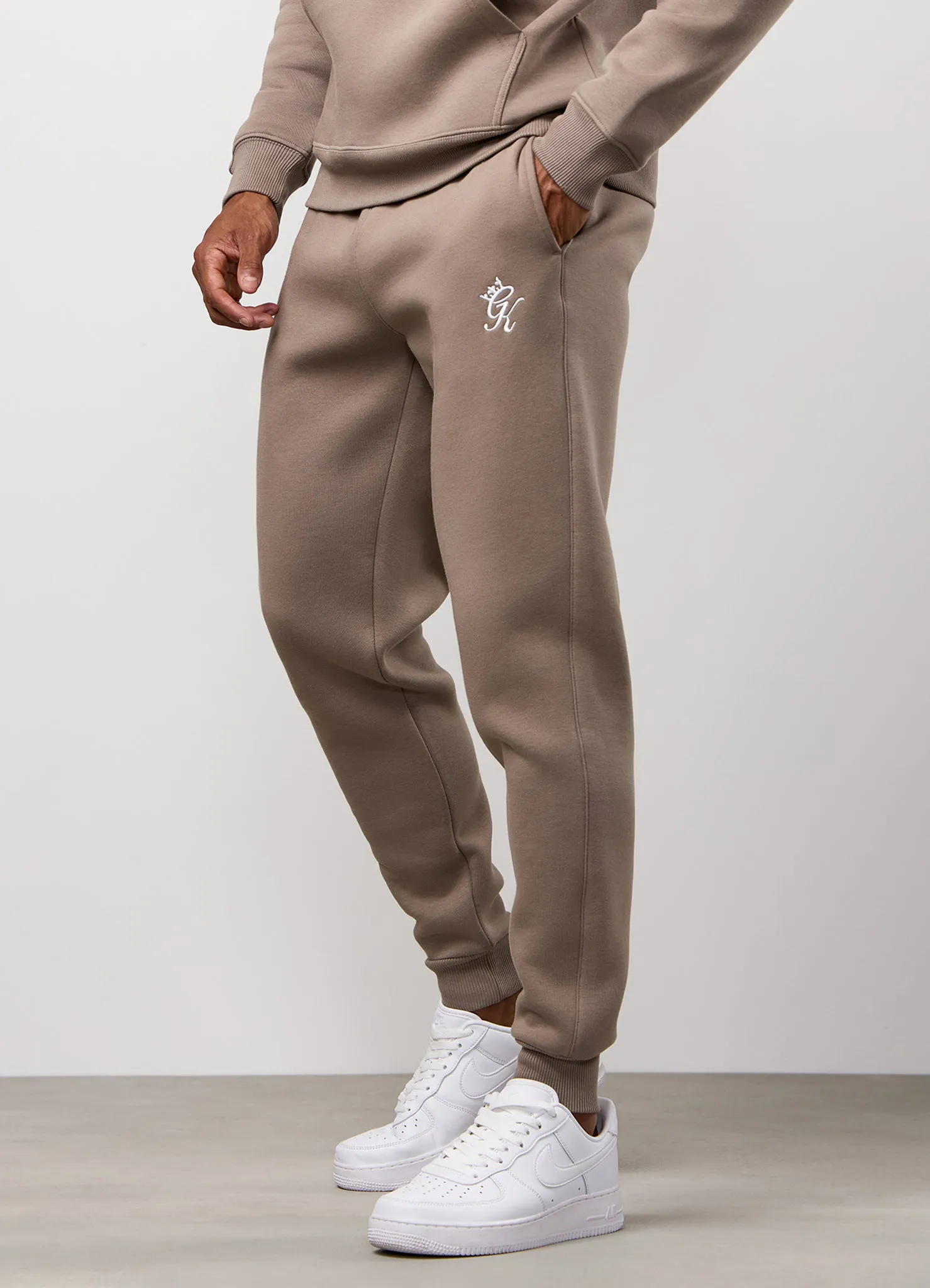 Gym King Fundamental Fleece Jogger - Truffle sold by The Gym King product image thumbnail 4