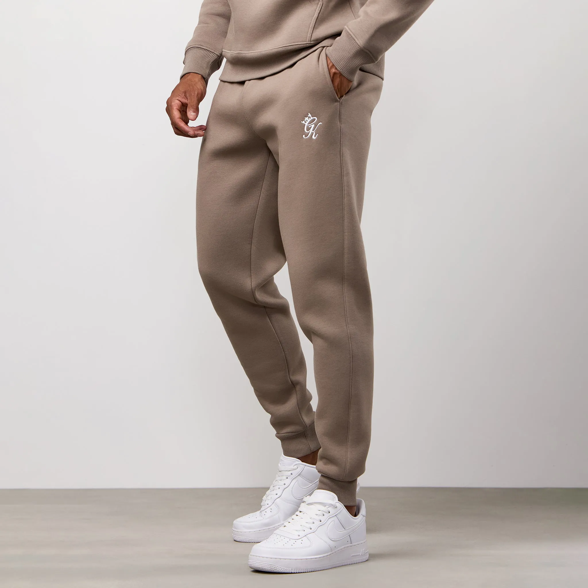 Gym King Fundamental Fleece Jogger - Truffle sold by The Gym King product image thumbnail 2