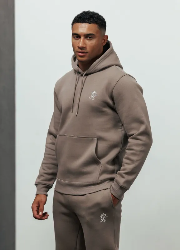 Gym King Fundamental Fleece Hood - Truffle sold by The Gym King