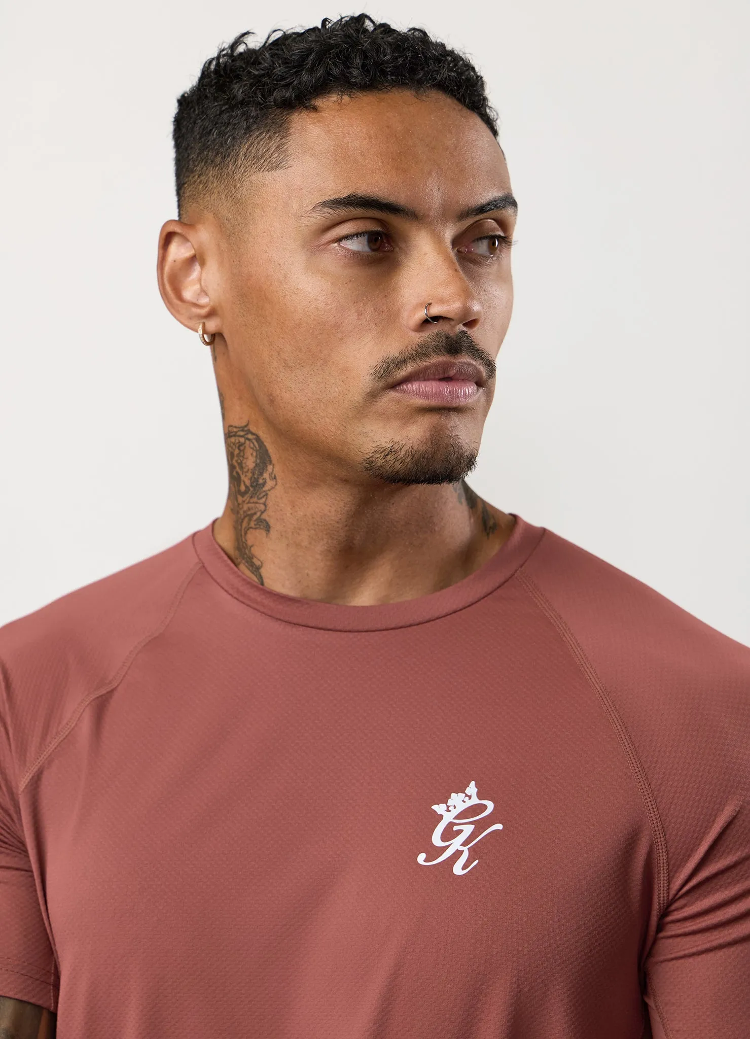 Gym King Energy Tee - Rust Red sold by The Gym King product image thumbnail 5