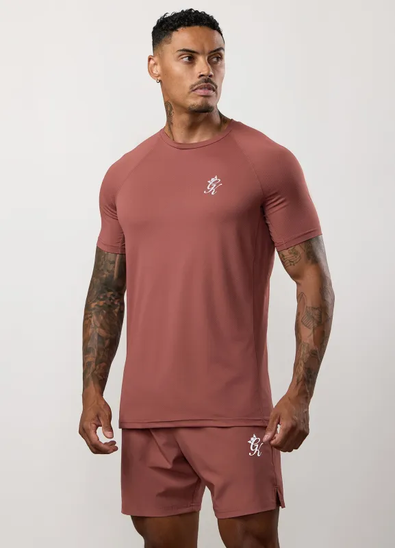 Gym King Energy Tee - Rust Red sold by The Gym King