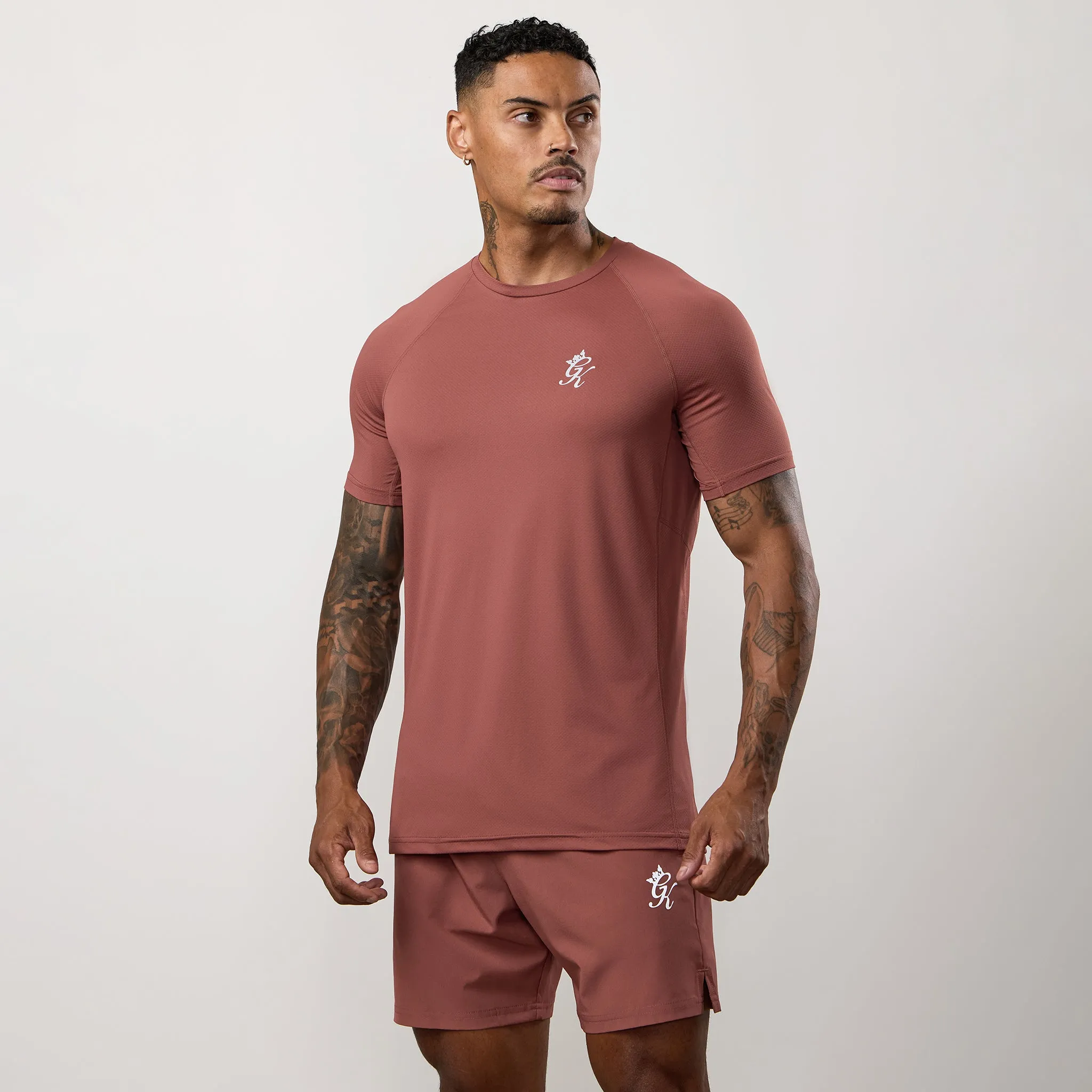Gym King Energy Tee - Rust Red sold by The Gym King product image thumbnail 2