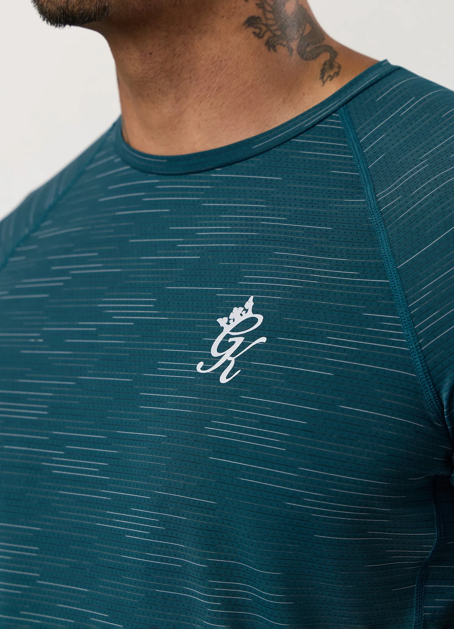 Gym King Energy Grindle Tee - Dark Teal Grindle sold by The Gym King product image thumbnail 4