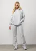 Gym King Compose Cotton Jersey Flared Legging - Snow Marl sold by The Gym King