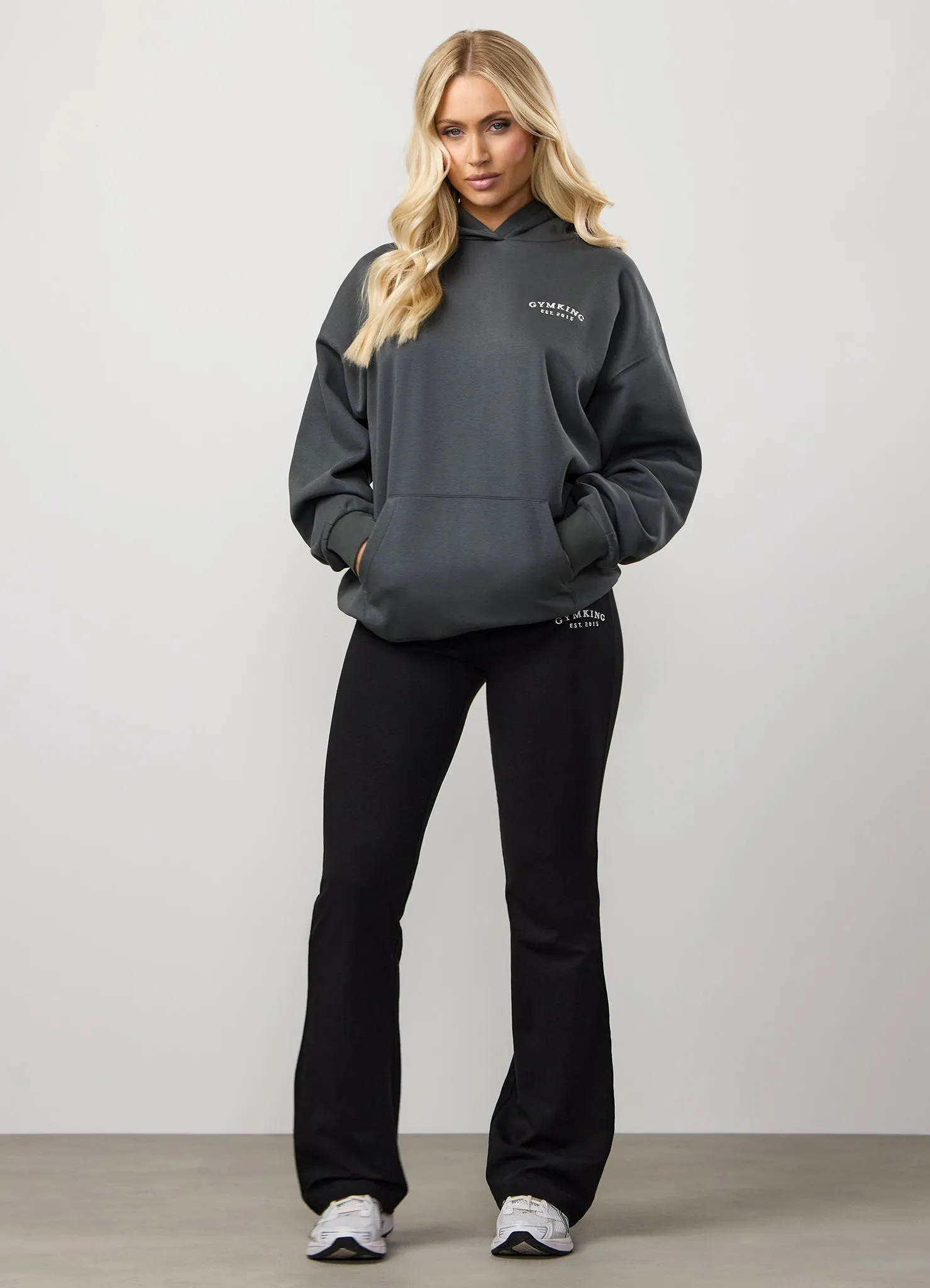 Gym King Compose Fleece Oversized Hood - Green Smoke sold by The Gym King product image thumbnail 5