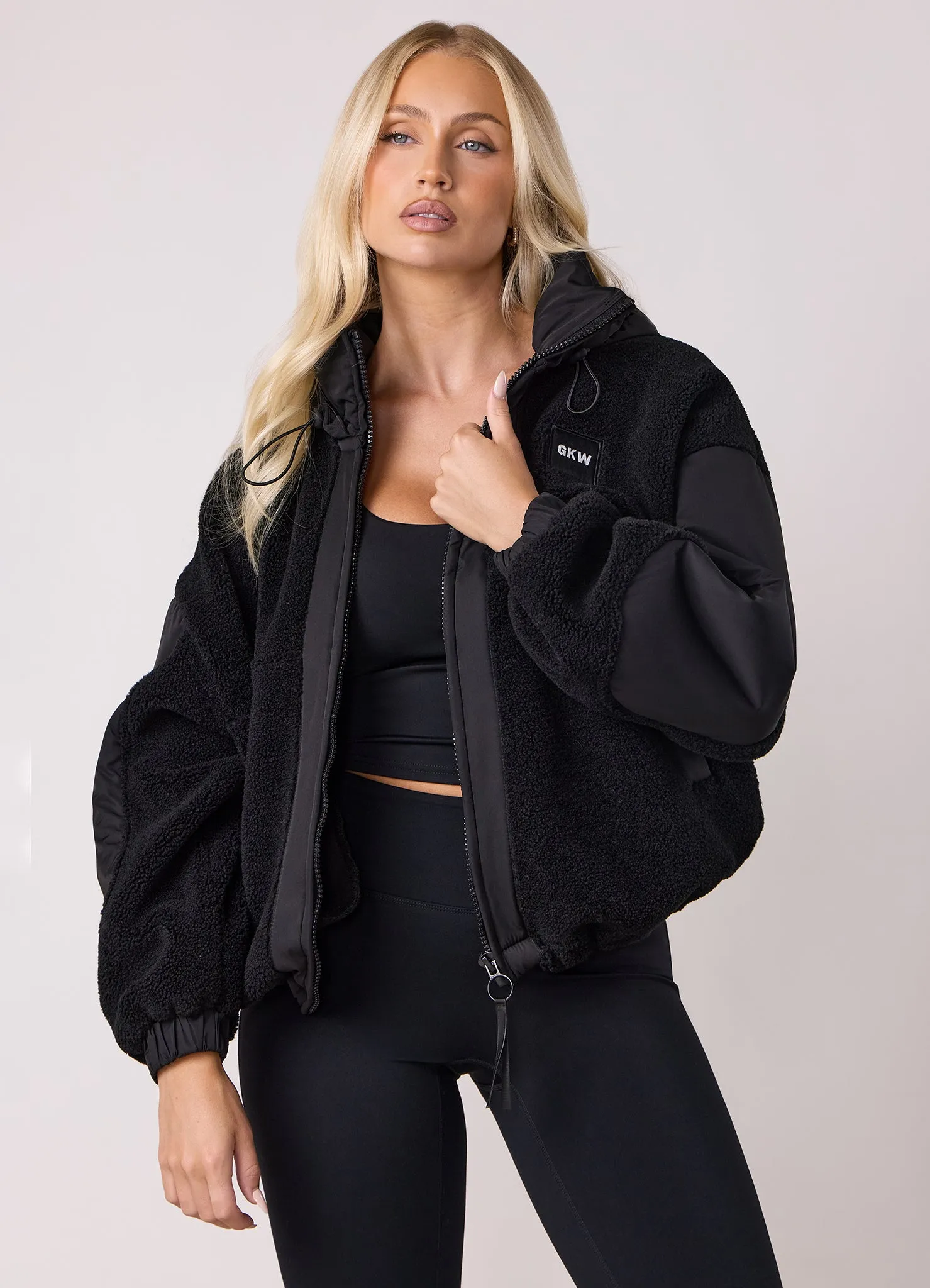 Gym King Borg/Woven Jacket - Black sold by The Gym King product image thumbnail 3