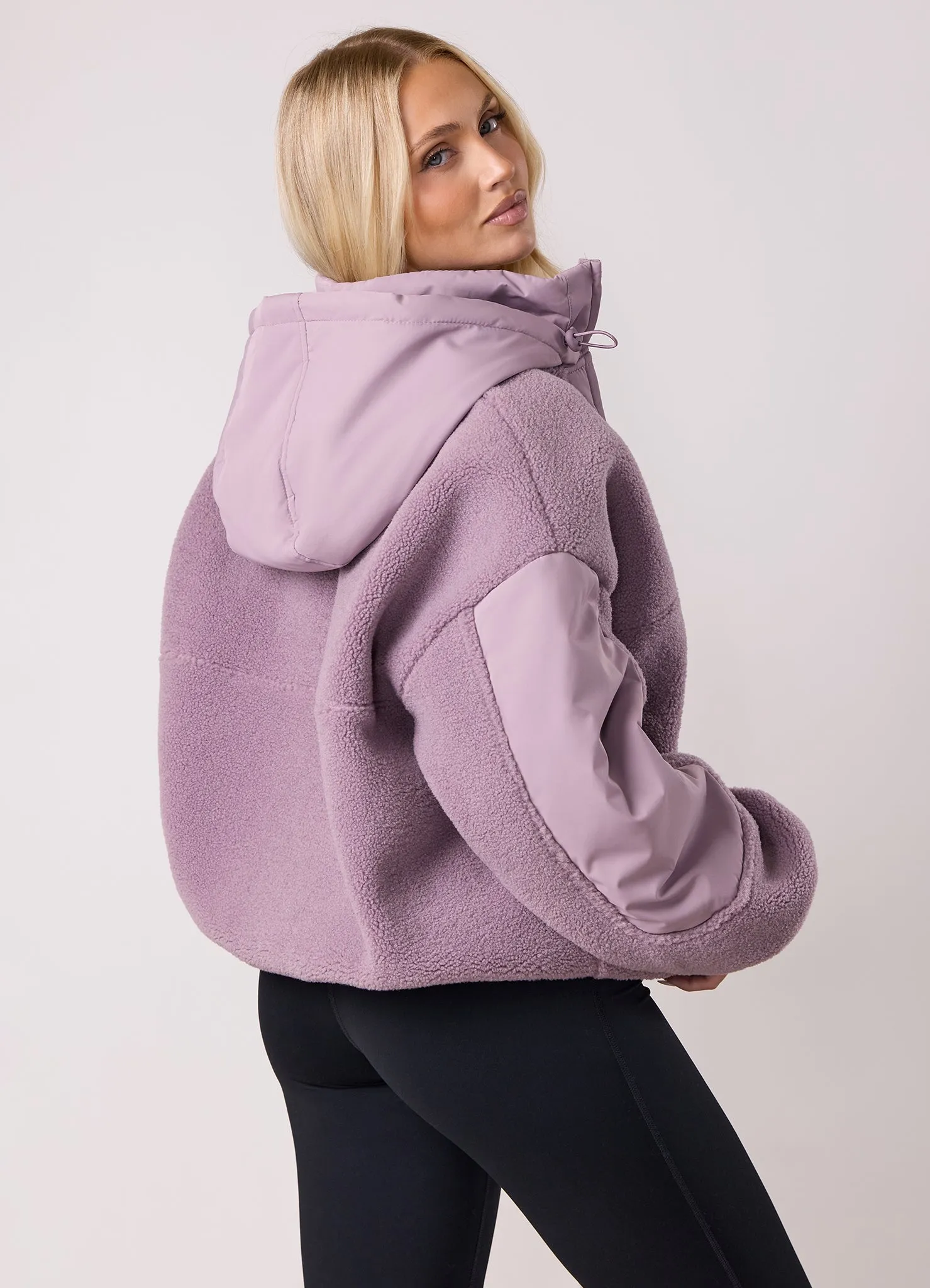 Gym King Borg/Woven Jacket - Purple Fog sold by The Gym King product image thumbnail 4