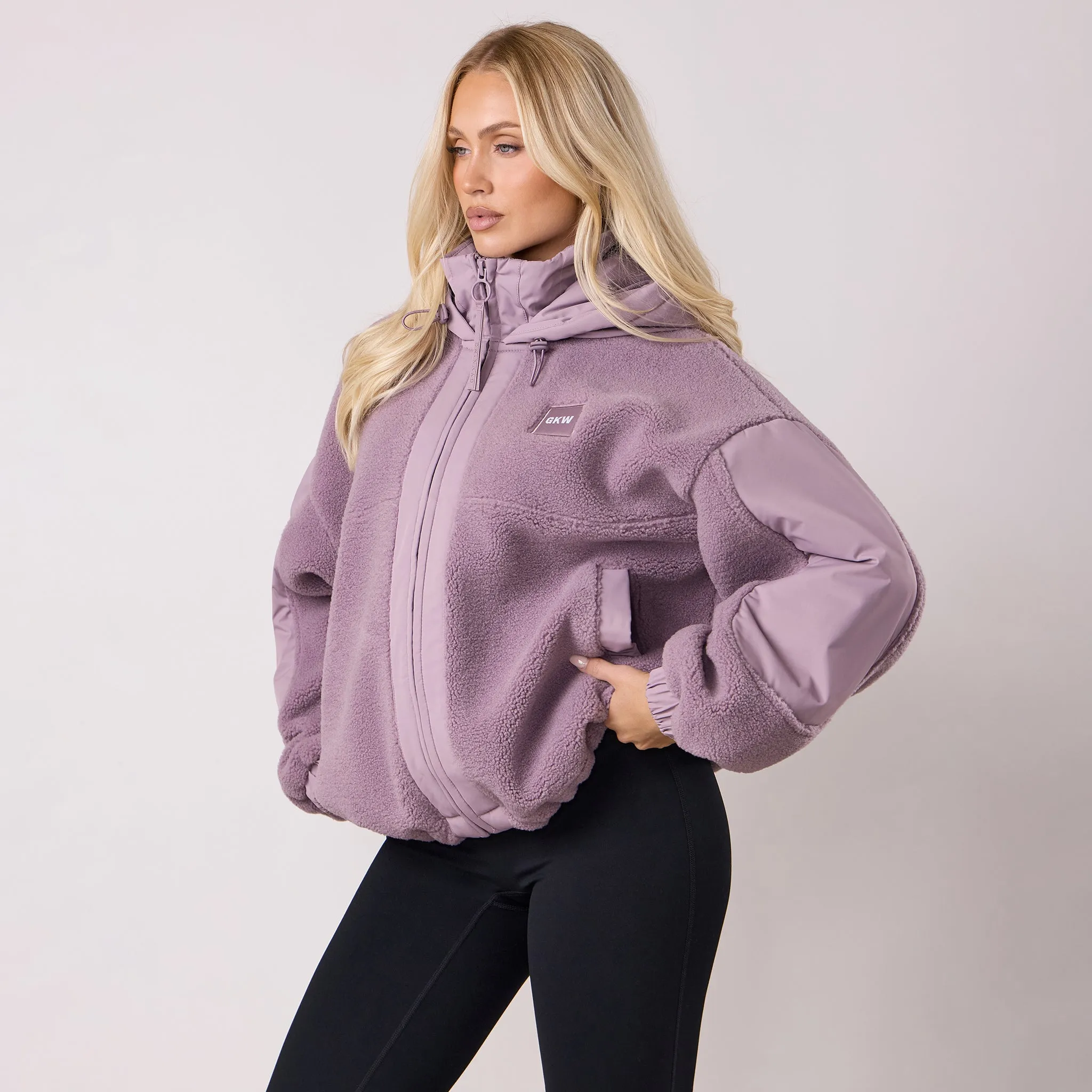 Gym King Borg/Woven Jacket - Purple Fog sold by The Gym King product image thumbnail 2