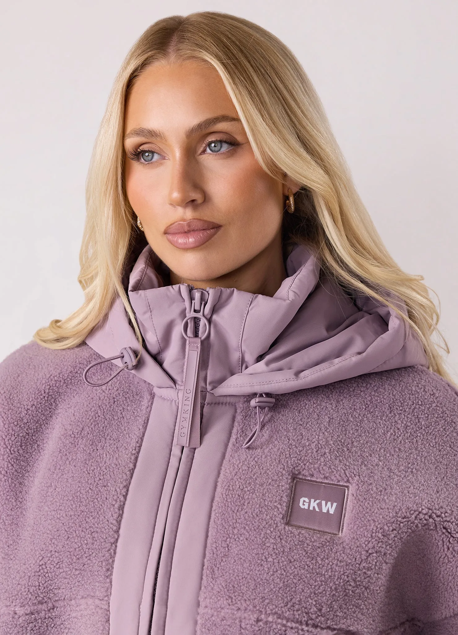 Gym King Borg/Woven Jacket - Purple Fog sold by The Gym King product image thumbnail 5