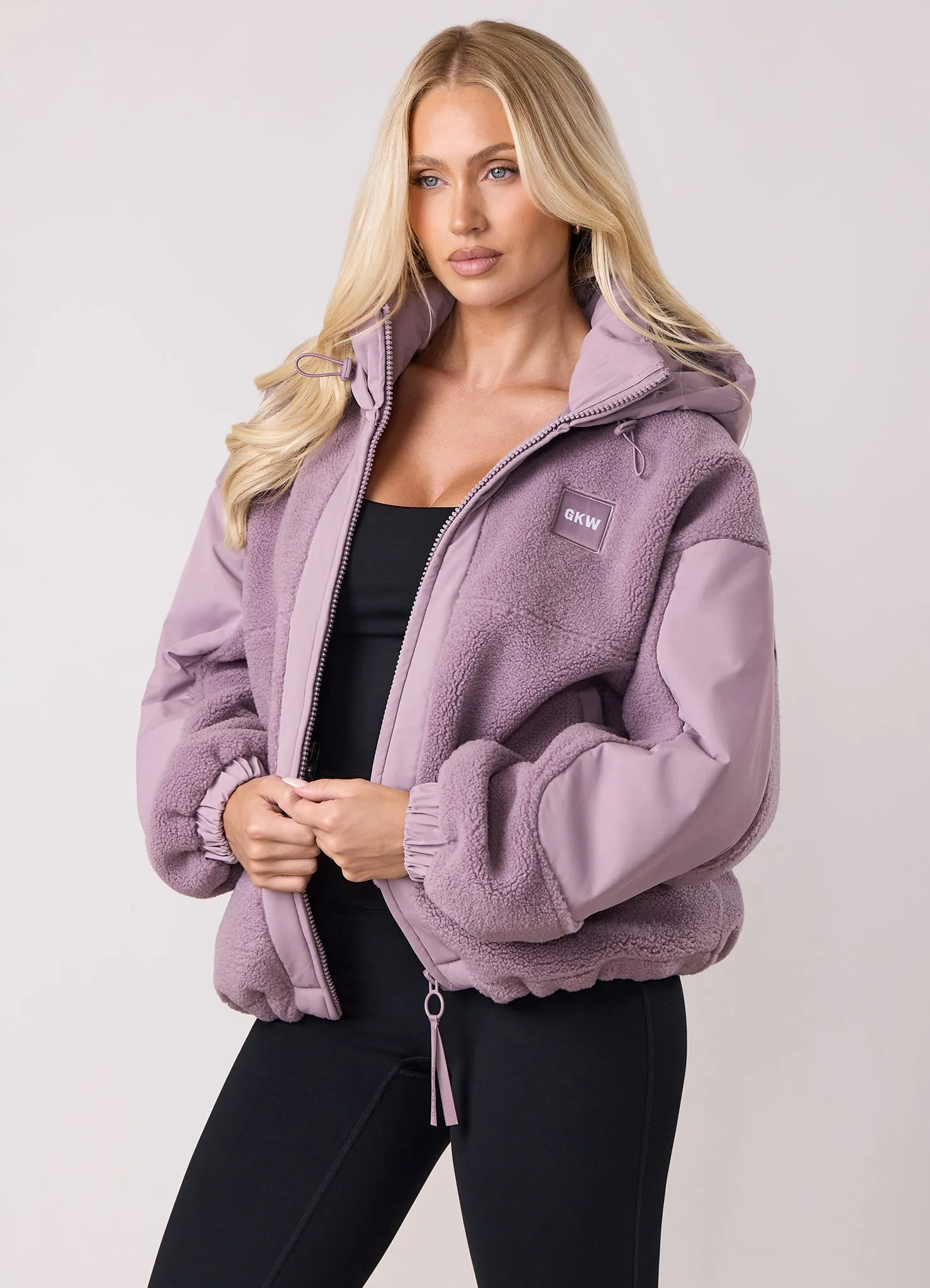 Gym King Borg/Woven Jacket - Purple Fog sold by The Gym King product image thumbnail 3