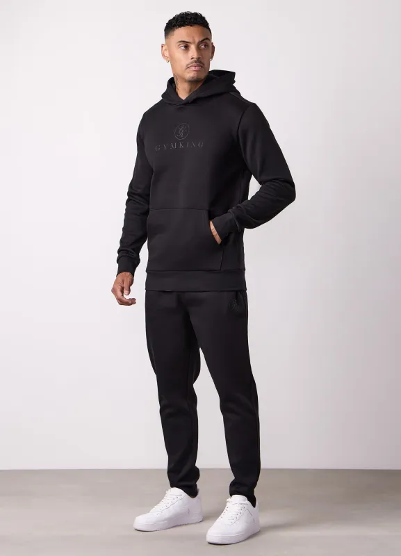 Gym King Pro V2 Hood Tracksuit - Black sold by The Gym King