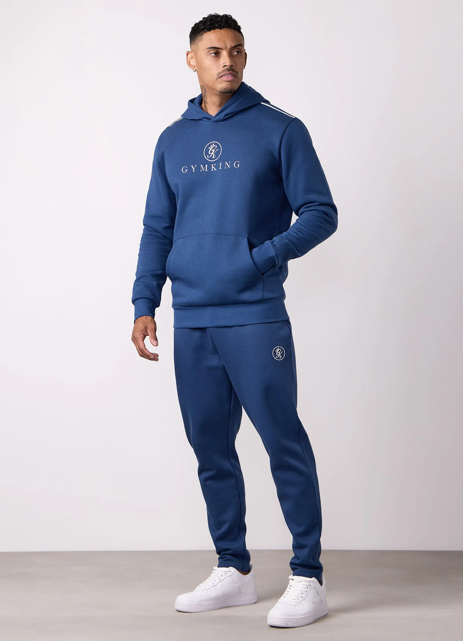 Gym King Pro V2 Hood Tracksuit - Moonlight Blue sold by The Gym King