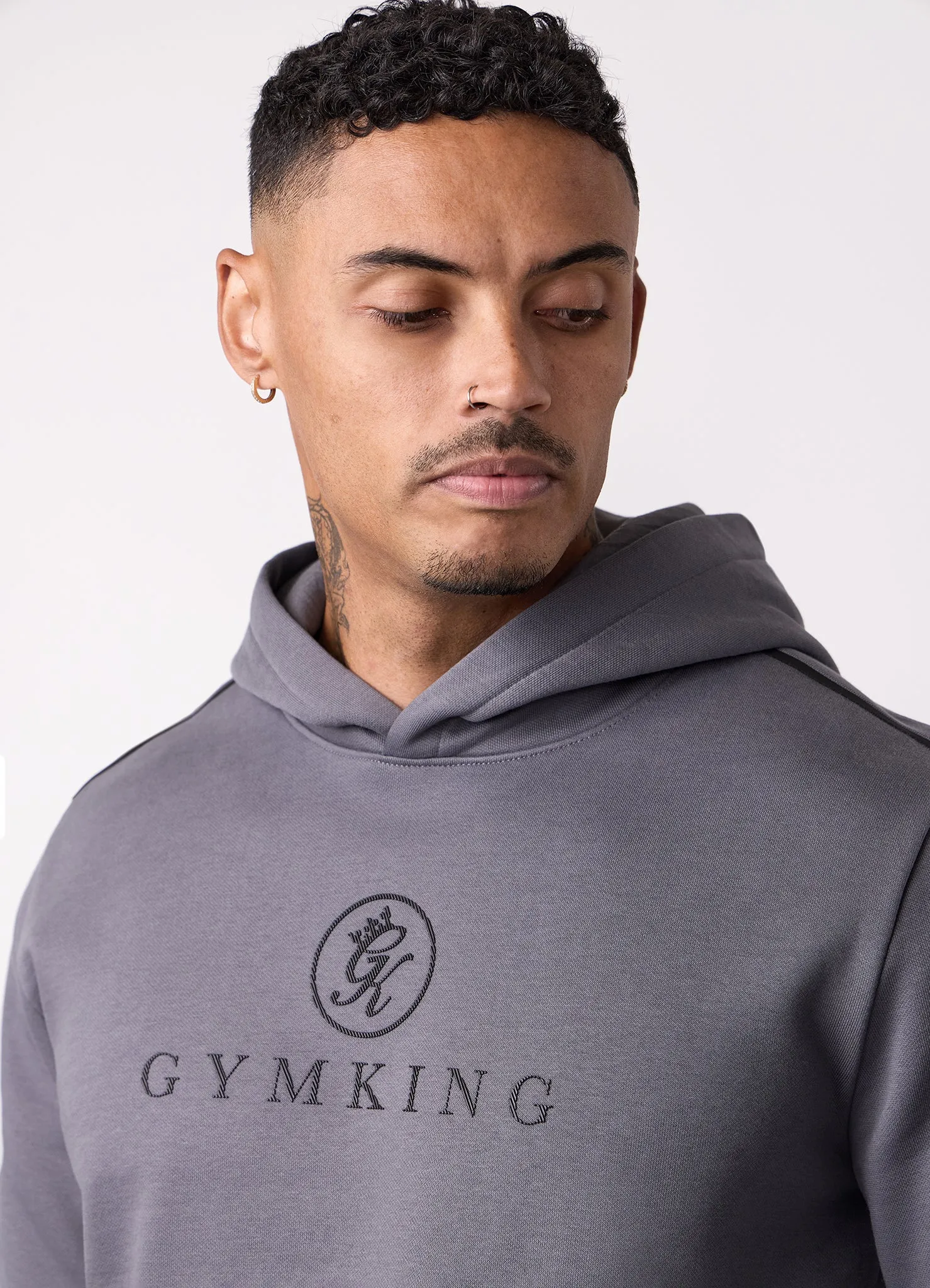 Gym King Pro V2 Hood Tracksuit - Gunmetal Grey sold by The Gym King product image thumbnail 5