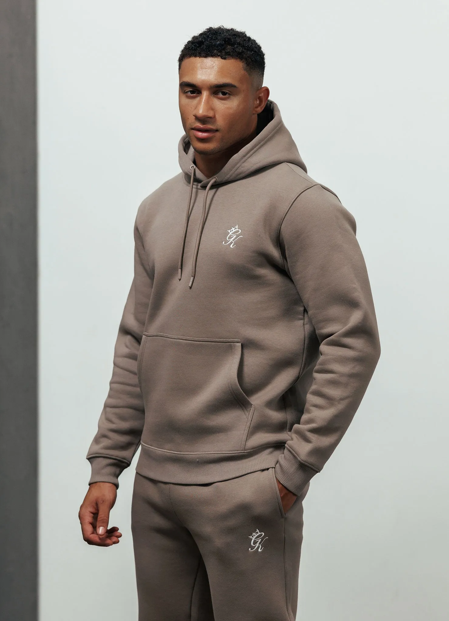 Gym King Fundamental Hood Tracksuit - Truffle sold by The Gym King product image thumbnail 3