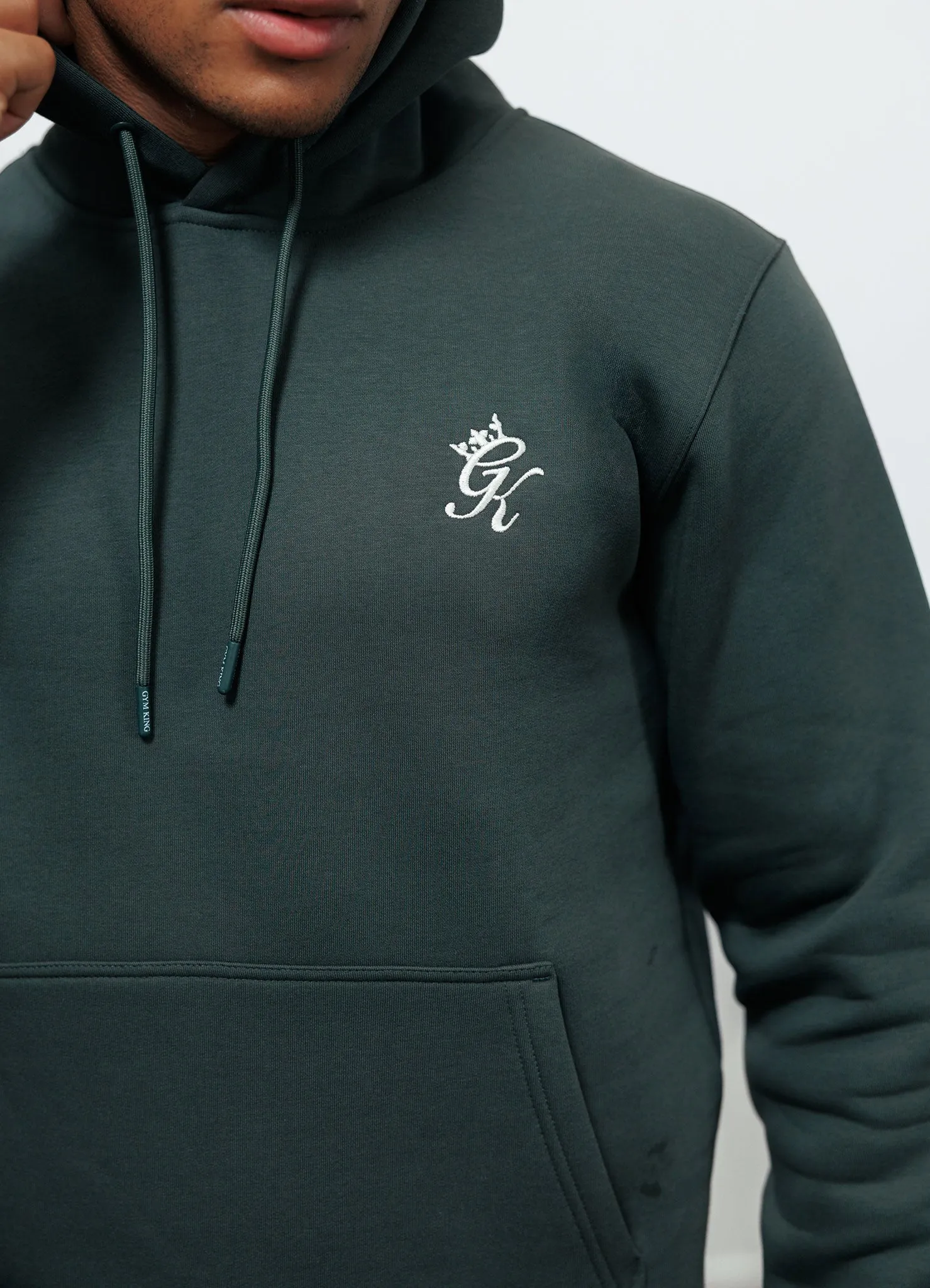 Gym King Fundamental Hood Tracksuit - Forest Green sold by The Gym King product image thumbnail 4