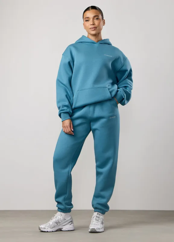 Gym King 365 Relaxed Fit Hood Tracksuit - Sea Mist sold by The Gym King
