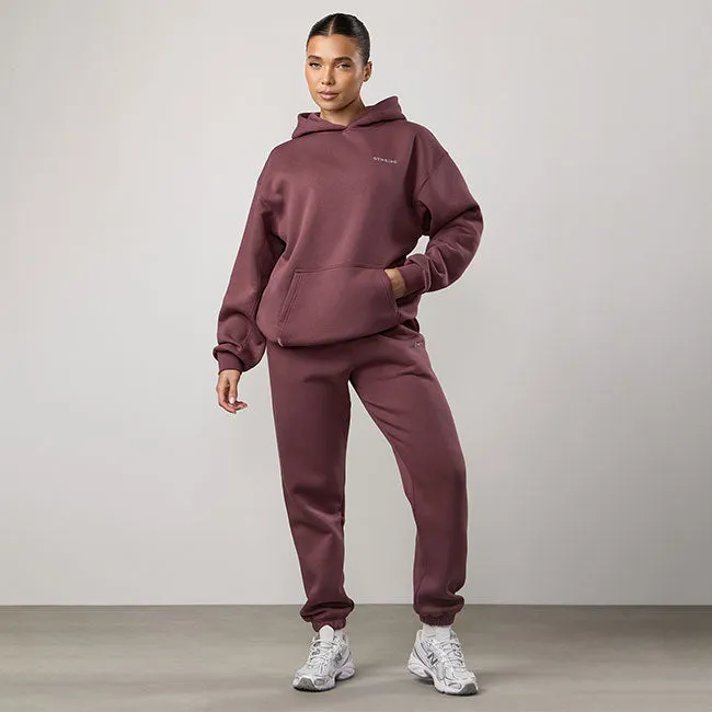Gym King 365 Relaxed Fit Hood Tracksuit - Grape sold by The Gym King product image thumbnail 2