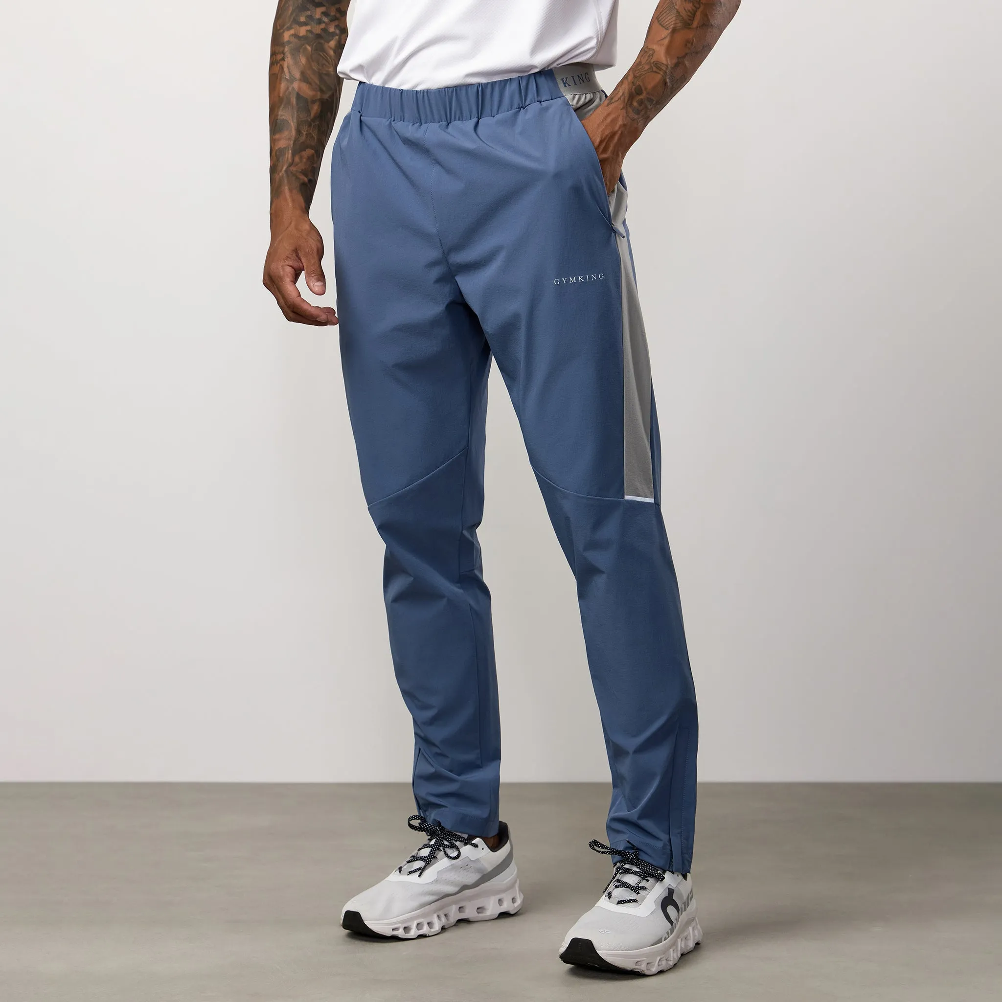 Gym King Endurance Woven Pant - Deep Sea Blue/Urban Grey sold by The Gym King product image thumbnail 2