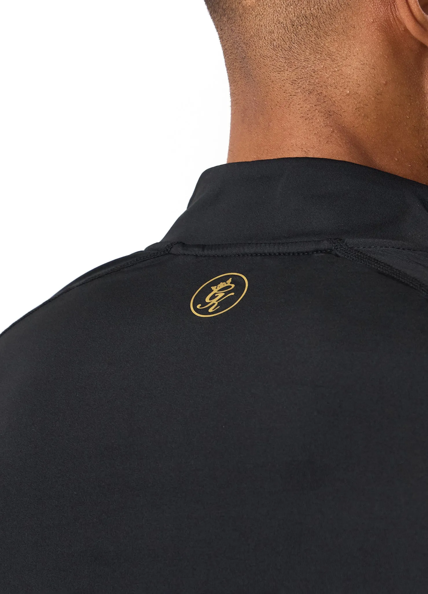 Gym King Energy 1/4 Zip Funnel - Black/Gold sold by The Gym King product image thumbnail 5
