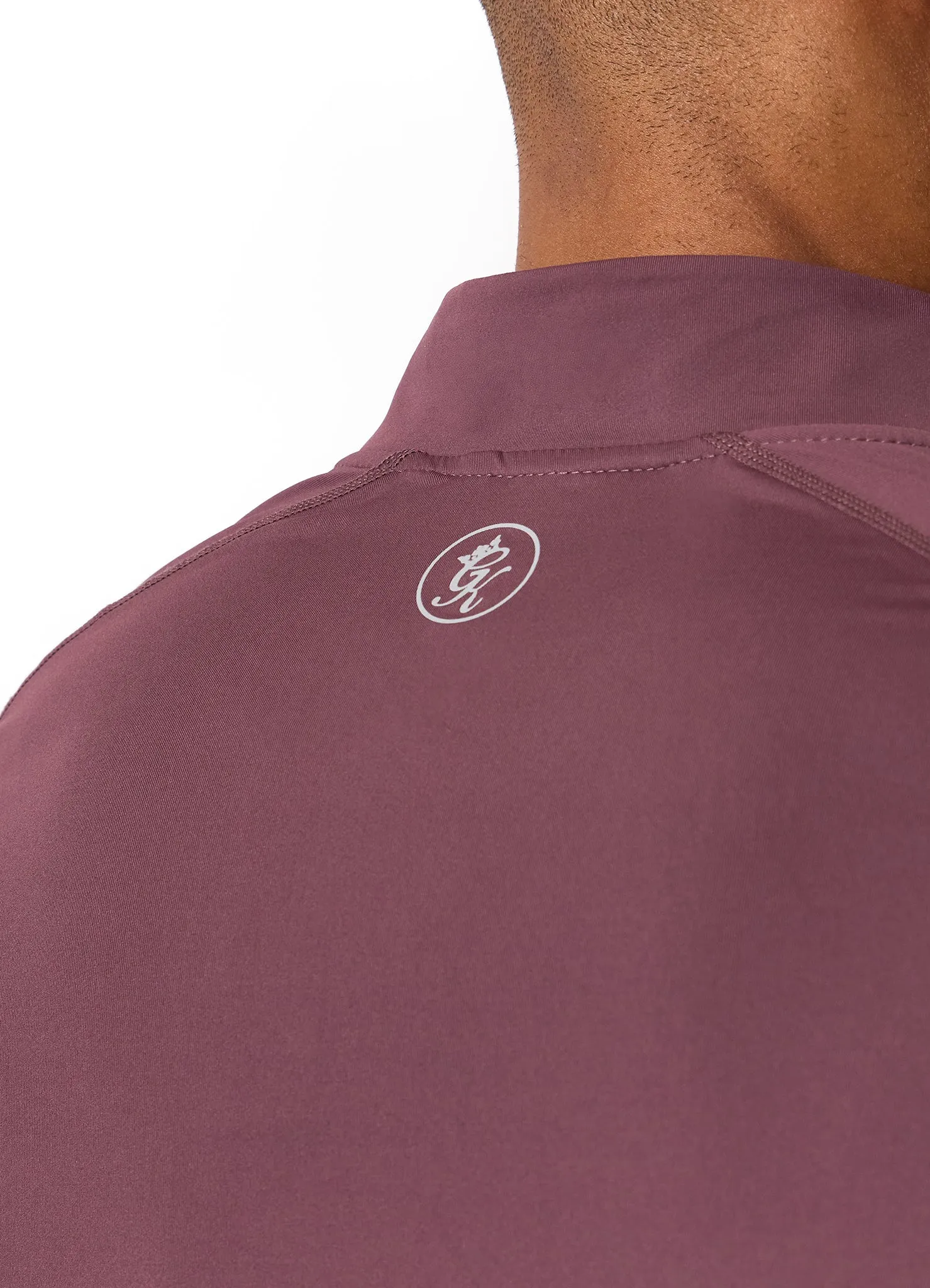 Gym King Energy 1/4 Zip Funnel - Deep Plum sold by The Gym King product image thumbnail 5