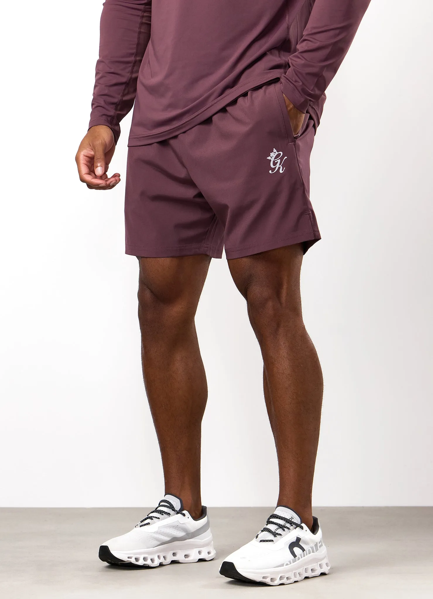 Gym King Energy Short - 6” - Deep Plum sold by The Gym King