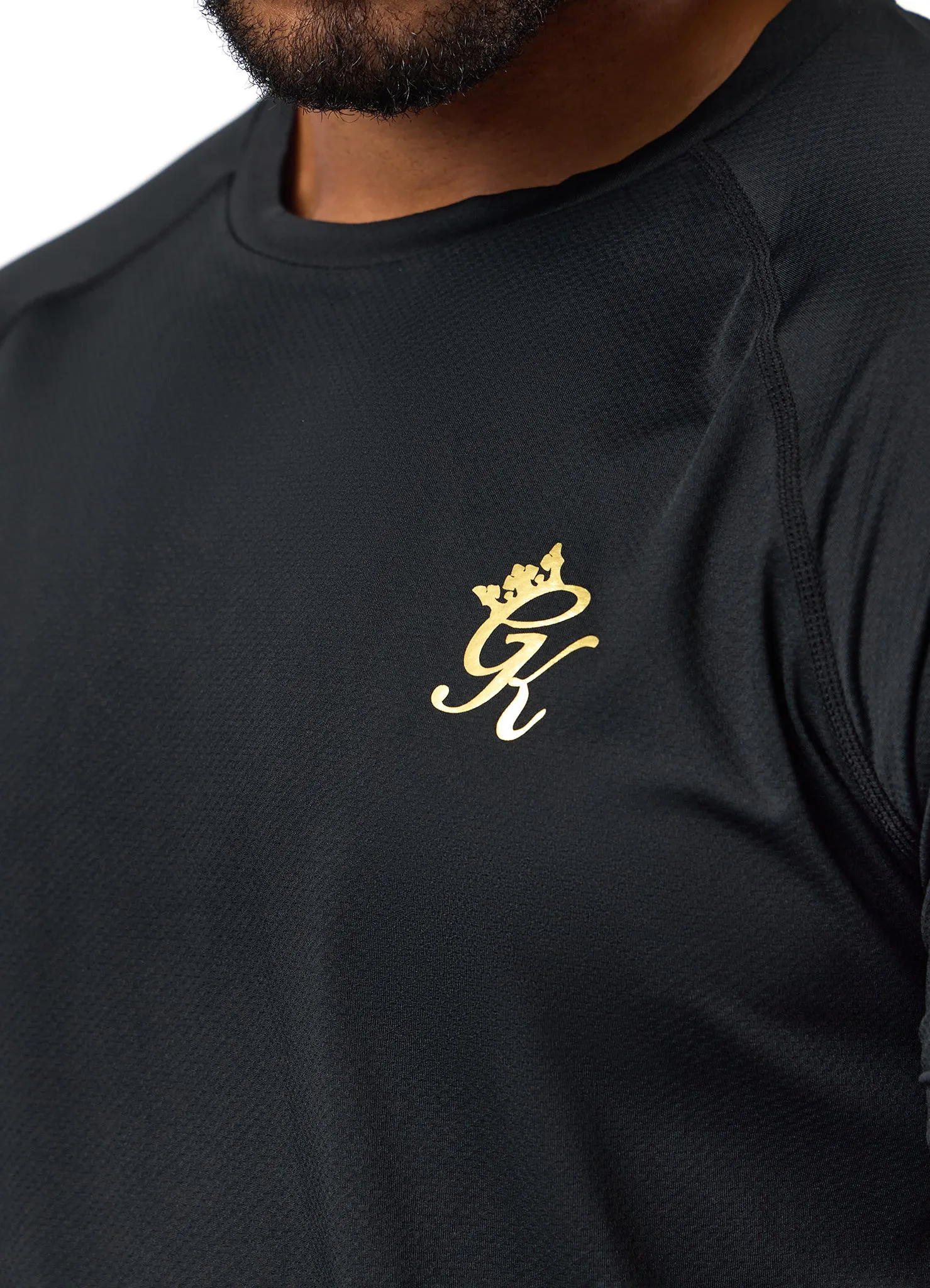 Gym King Energy Tee - Black/Gold sold by The Gym King product image thumbnail 5