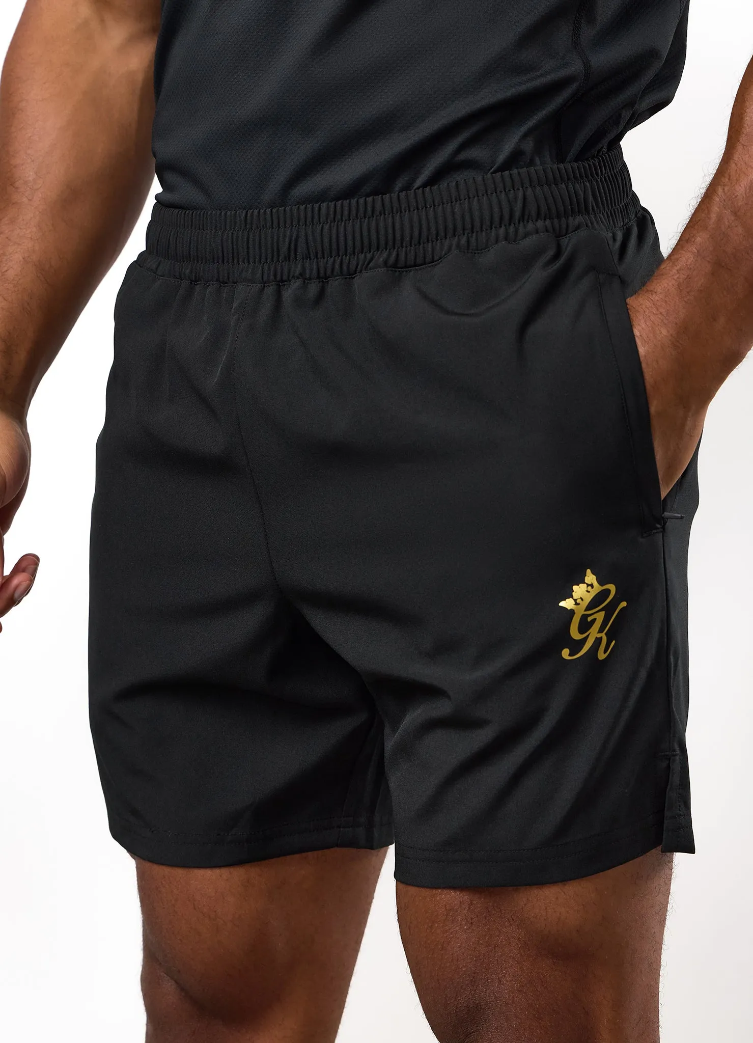 Gym King Energy Short - 6” - Black/Gold sold by The Gym King product image thumbnail 4