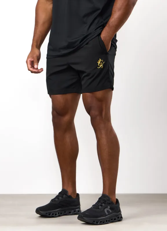 Gym King Energy Short - 6” - Black/Gold sold by The Gym King