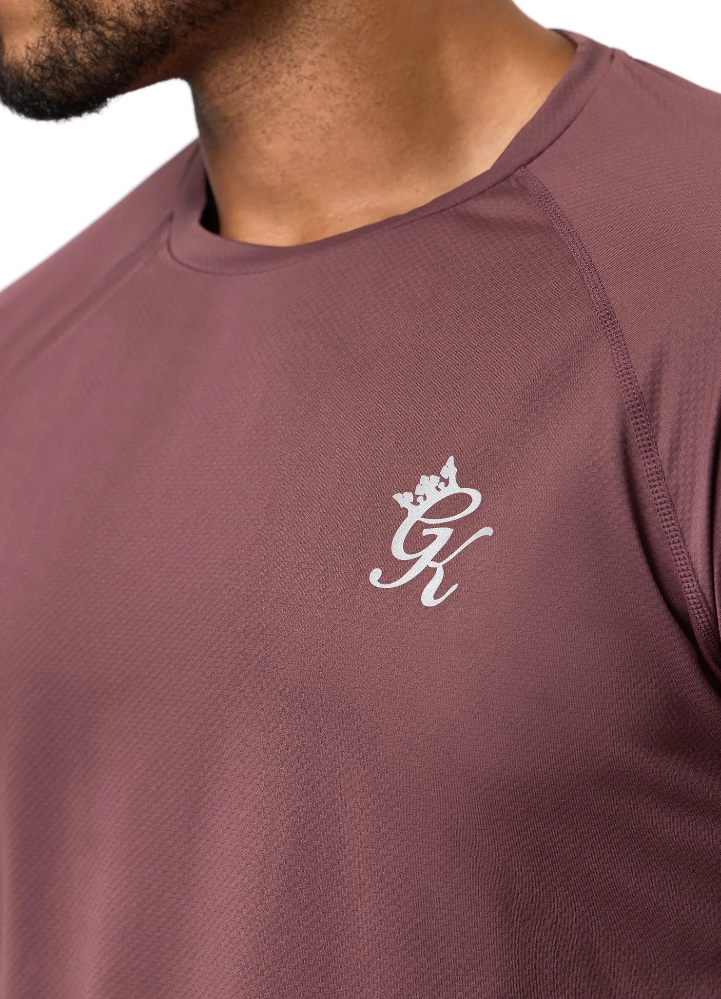 Gym King Energy Tee - Deep Plum sold by The Gym King product image thumbnail 5