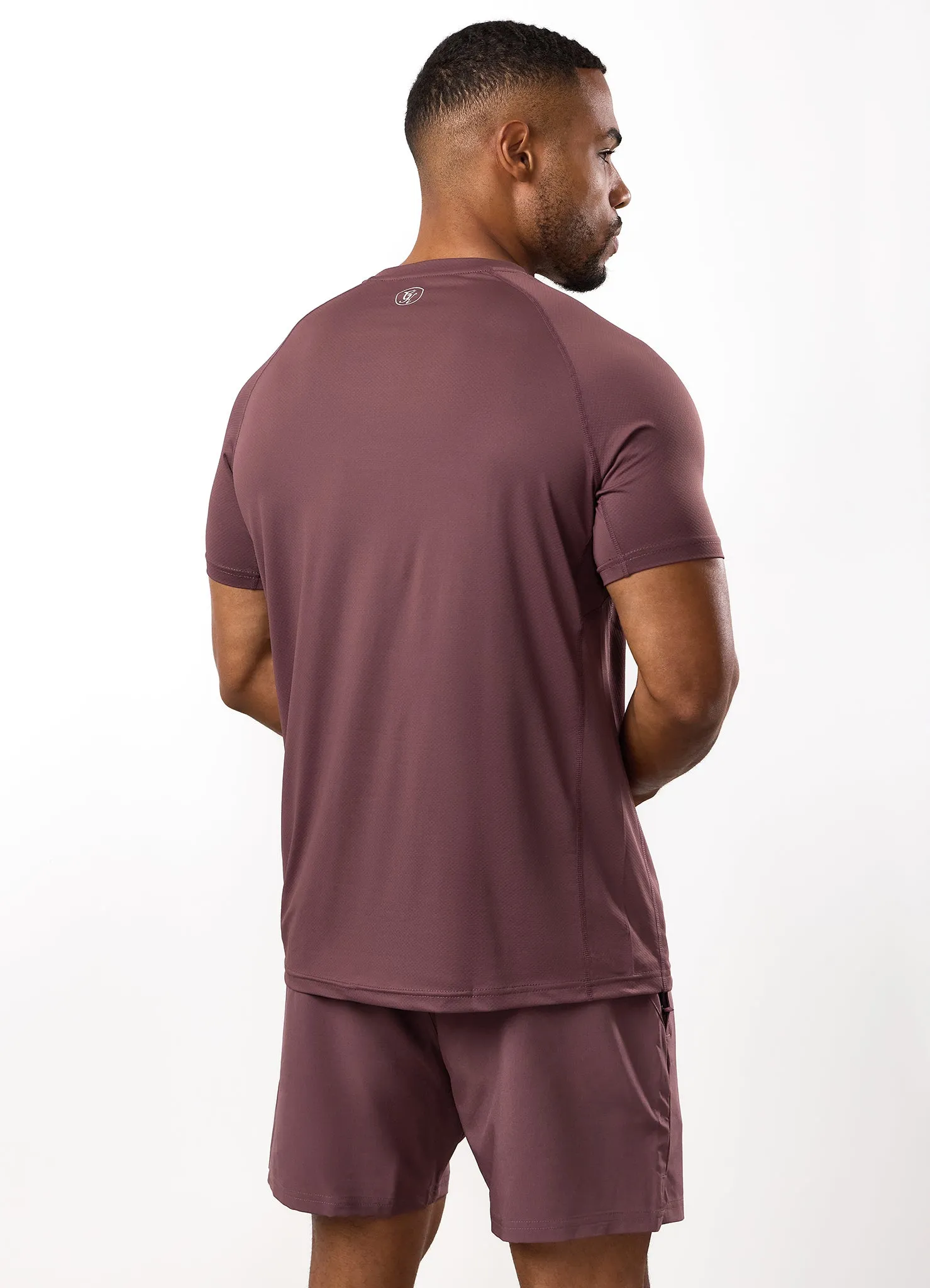 Gym King Energy Tee - Deep Plum sold by The Gym King product image thumbnail 3
