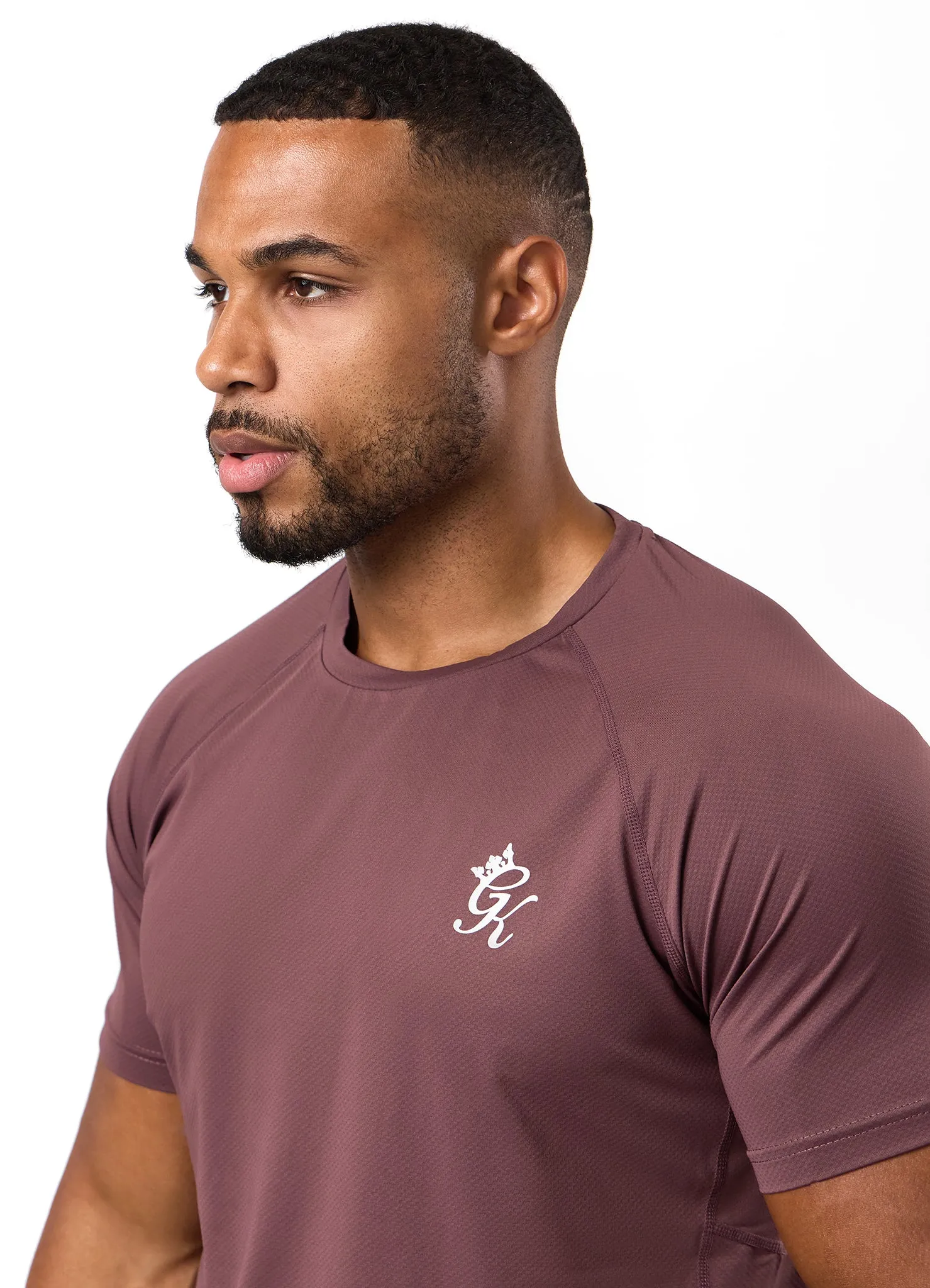 Gym King Energy Tee - Deep Plum sold by The Gym King product image thumbnail 4