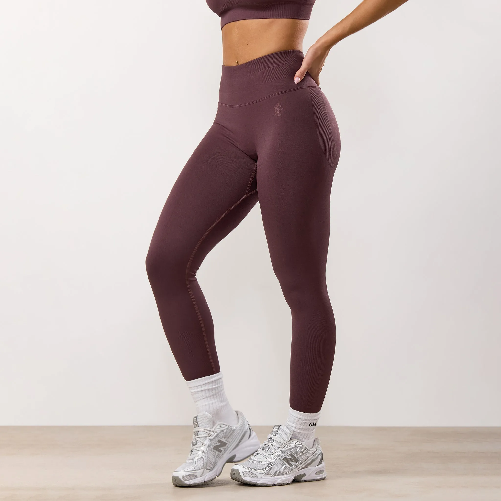Gym King Sculpt Seamless Legging - Deep Plum sold by The Gym King product image thumbnail 2