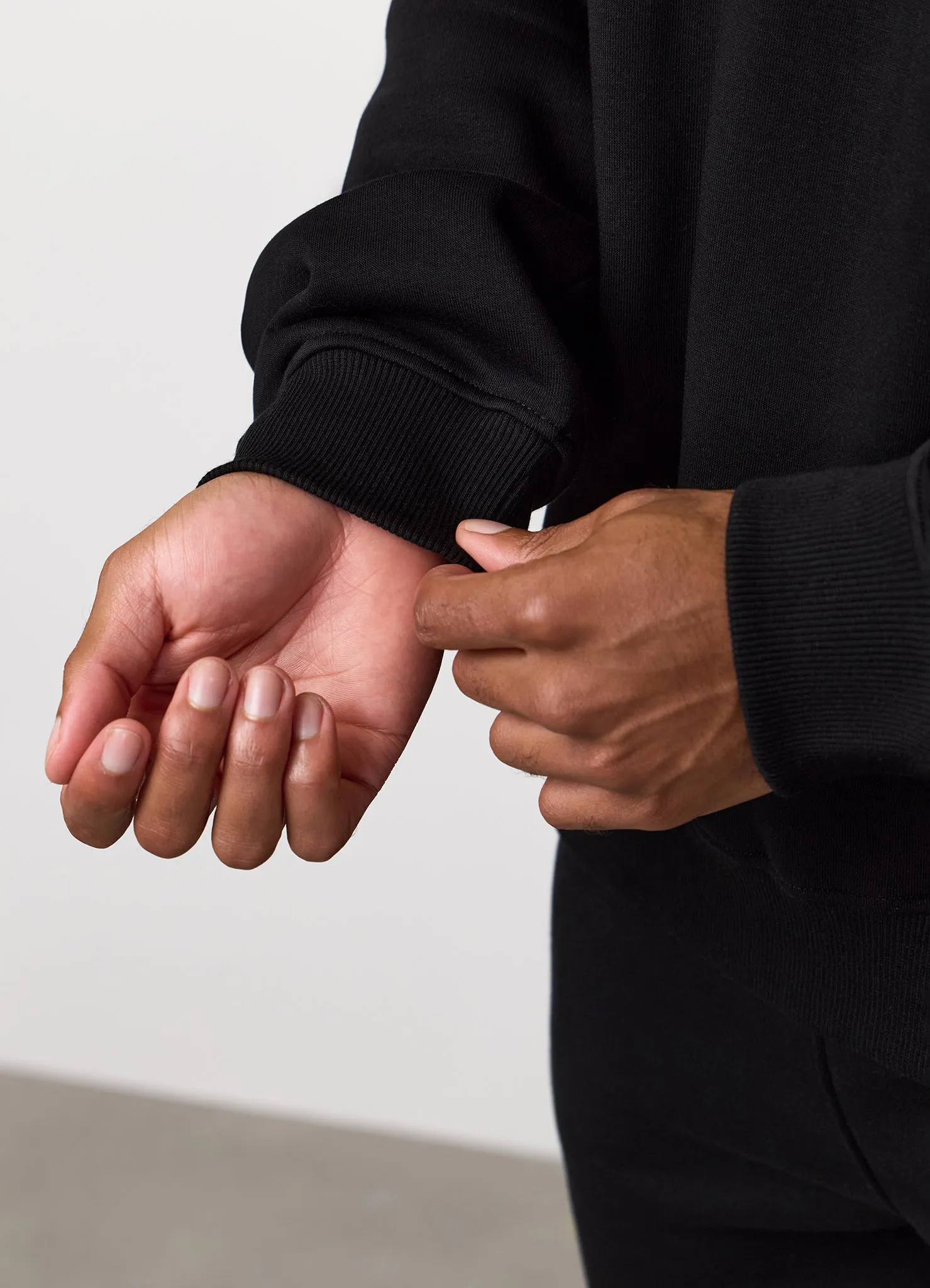 Gym King Fundamental Linear 1/4 Zip Funnel - Black sold by The Gym King product image thumbnail 5