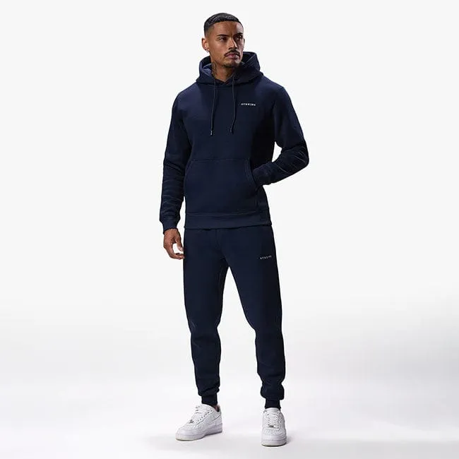 Gym King Fundamental Linear Hood Tracksuit - Navy sold by The Gym King product image thumbnail 2