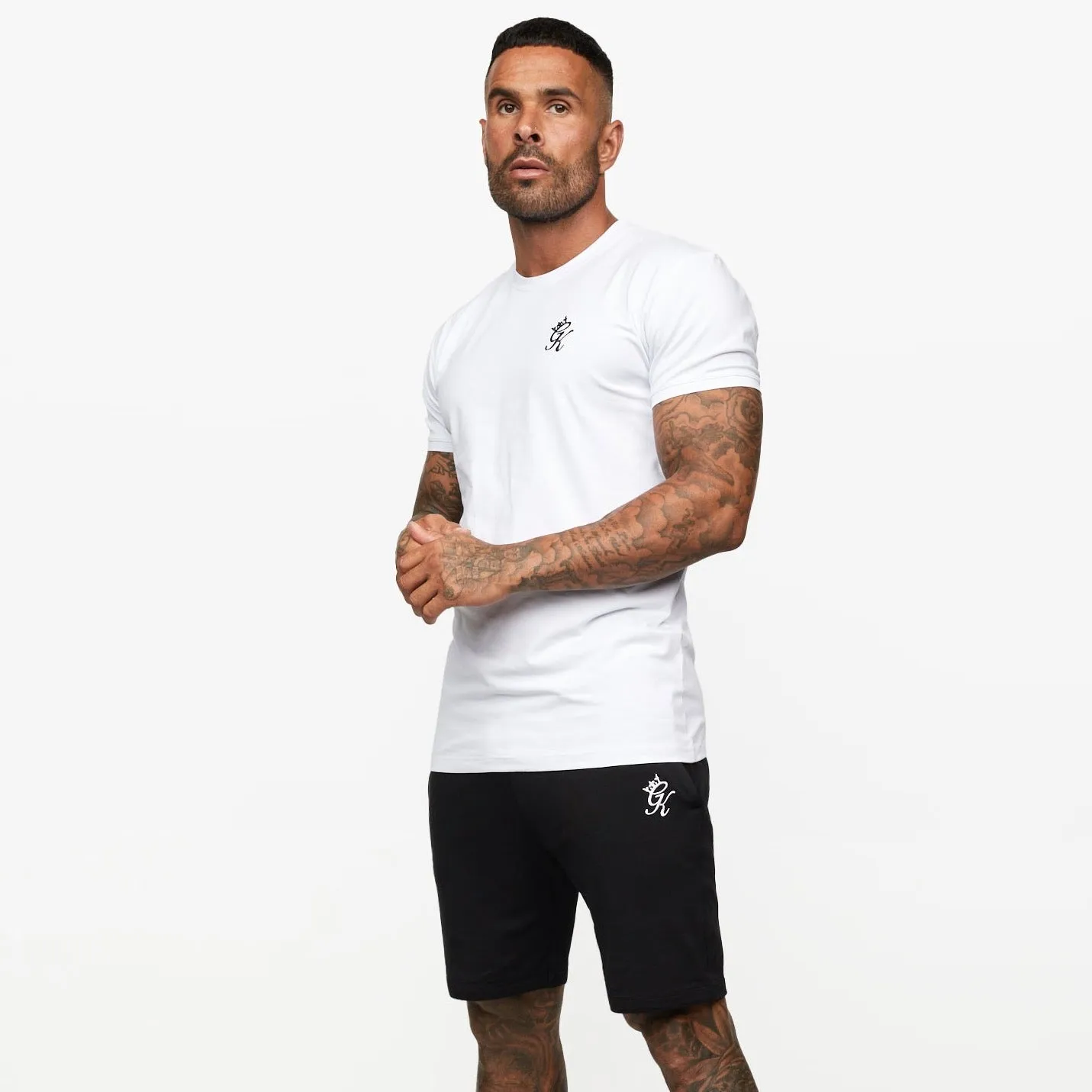 Gym King Fundamental Jersey Tee - White sold by The Gym King product image thumbnail 2