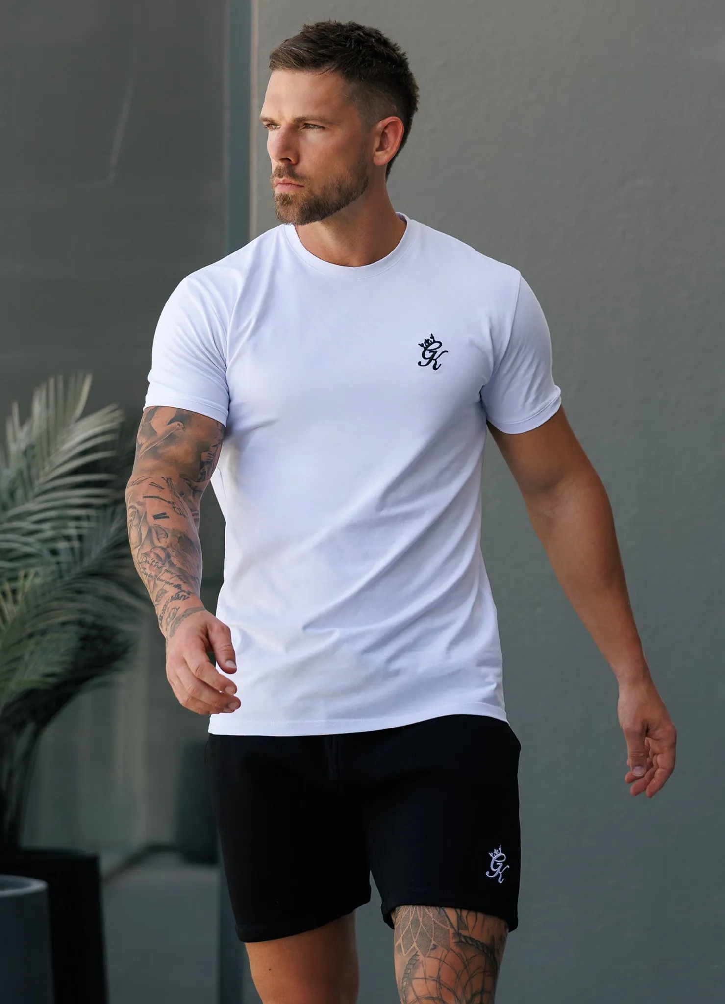 Gym King Fundamental Jersey Tee - White sold by The Gym King product image thumbnail 4