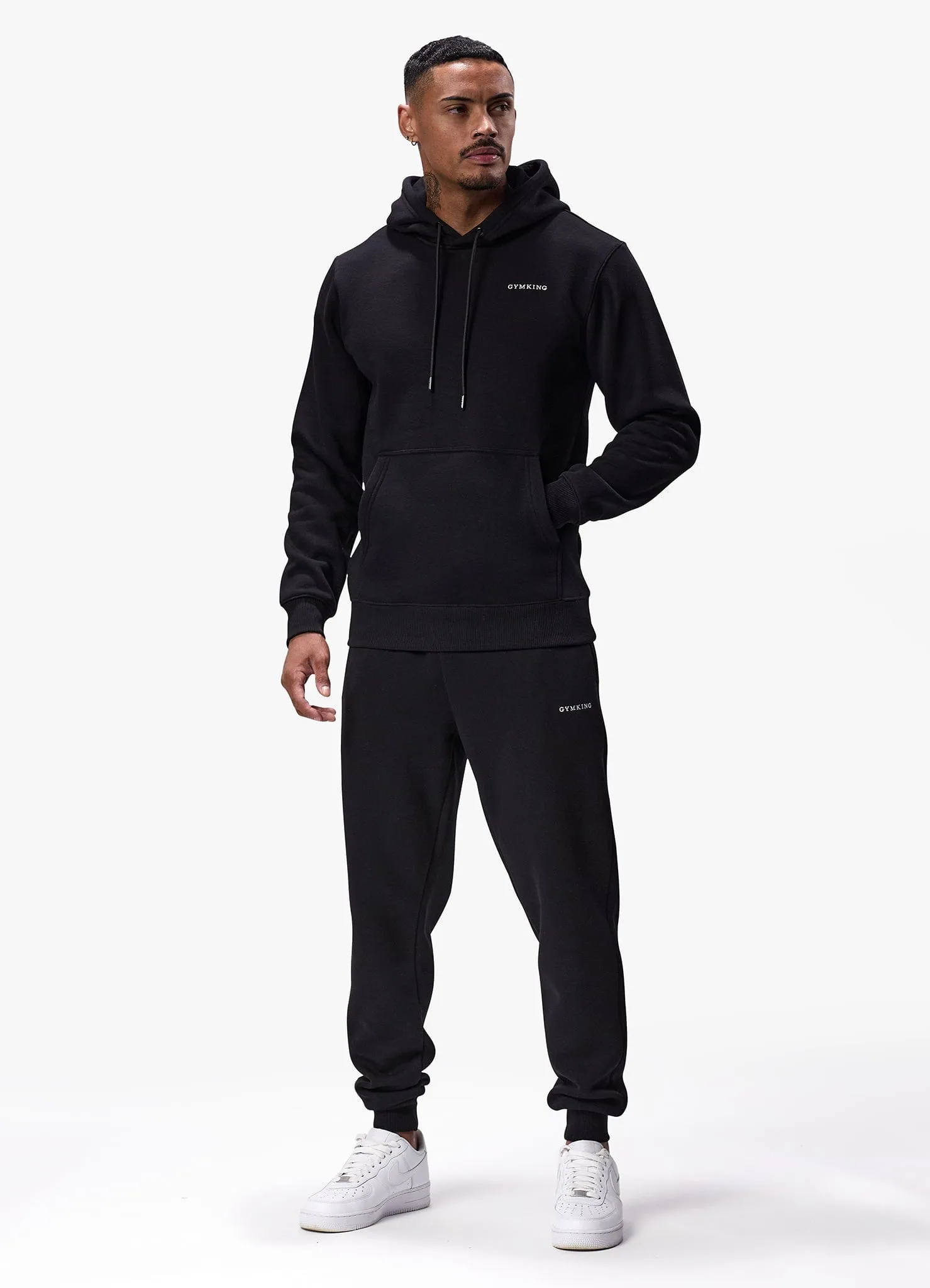 Gym King Fundamental Linear Hood Tracksuit - Black sold by The Gym King product image thumbnail 5