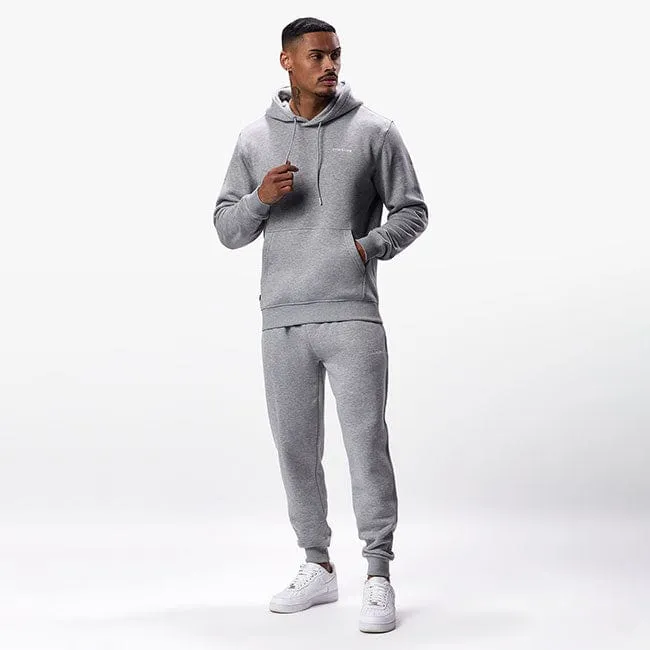Gym King Fundamental Linear Hood Tracksuit - Grey Marl sold by The Gym King product image thumbnail 2